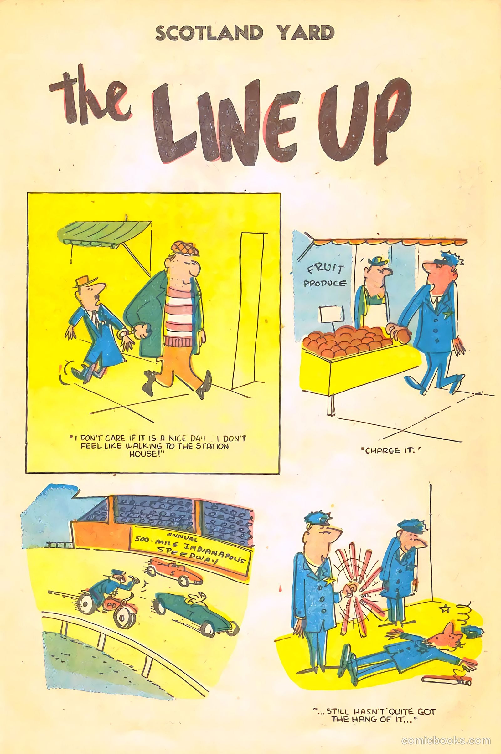 Scotland Yard #1 (1955) — page 21 of 36