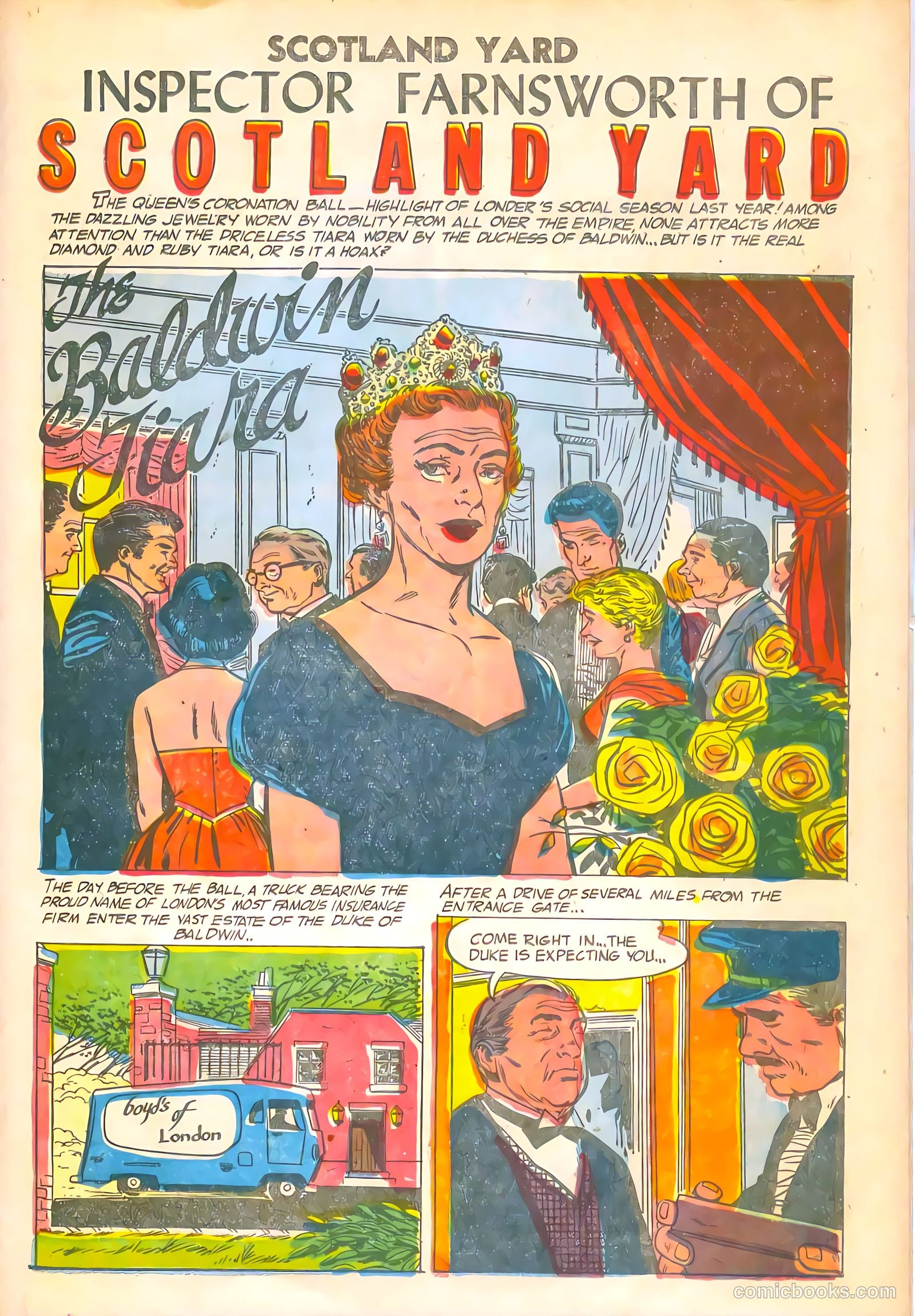 Scotland Yard #1 (1955) — page 23 of 36