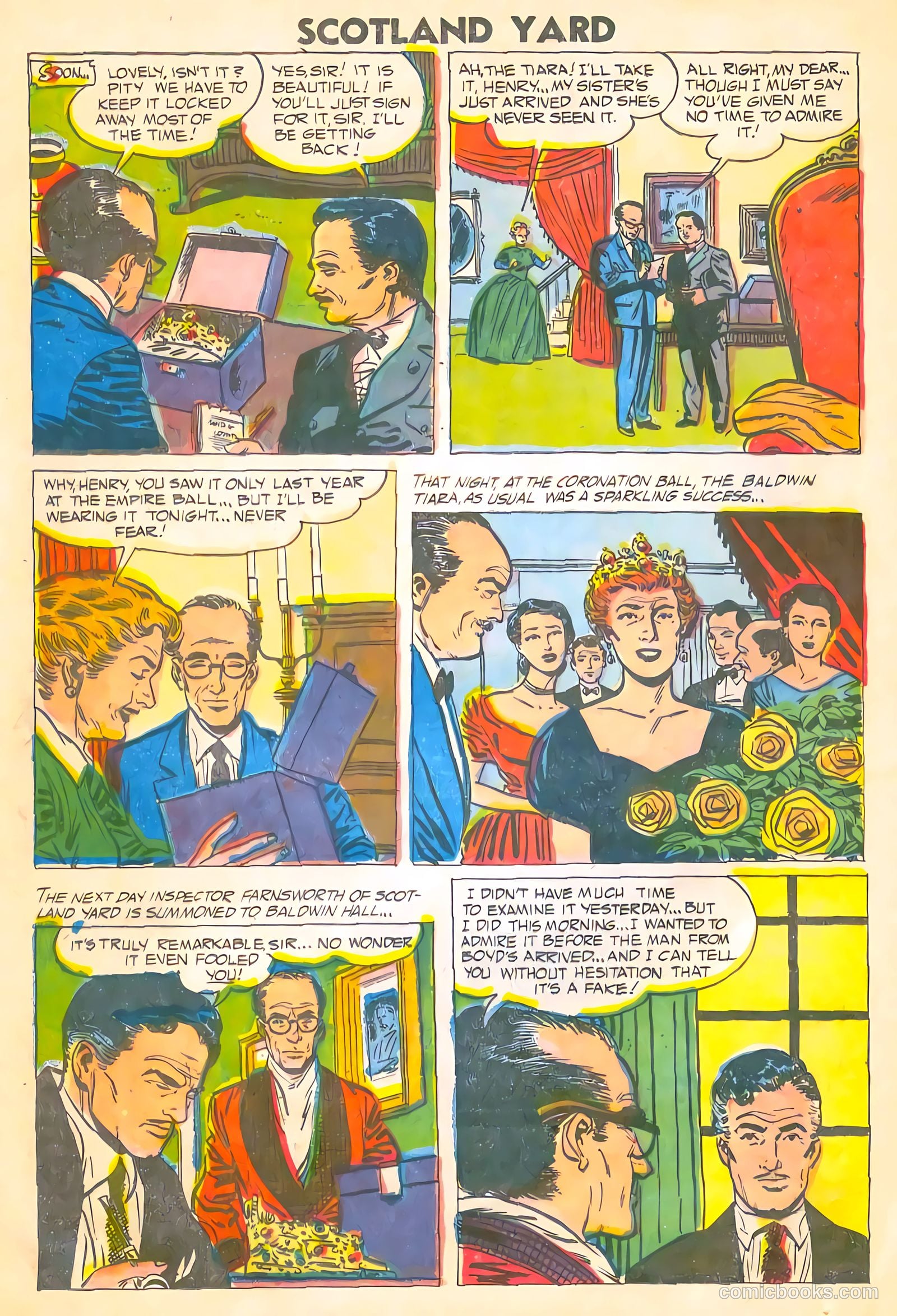 Scotland Yard #1 (1955) — page 24 of 36