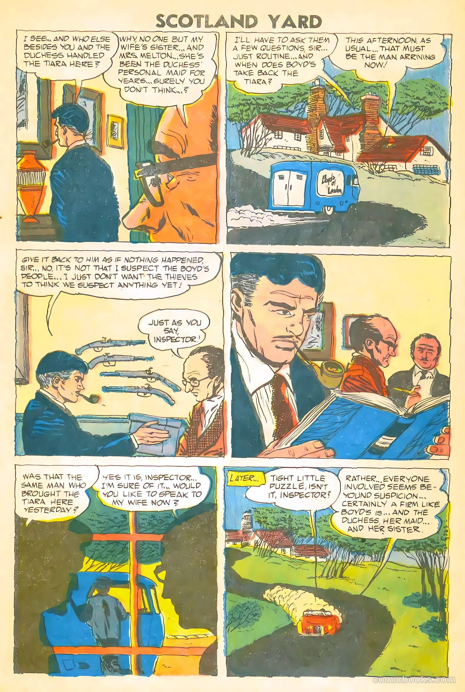Scotland Yard #1 (1955) — page 25 of 36