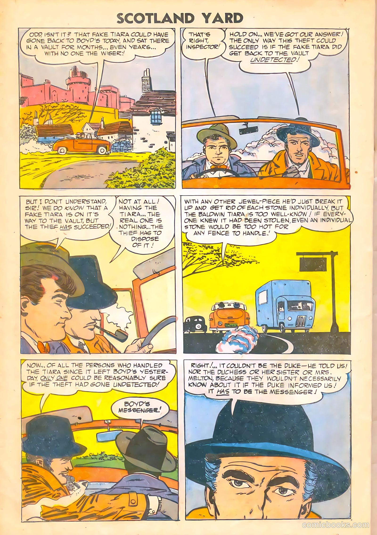Scotland Yard #1 (1955) — page 26 of 36