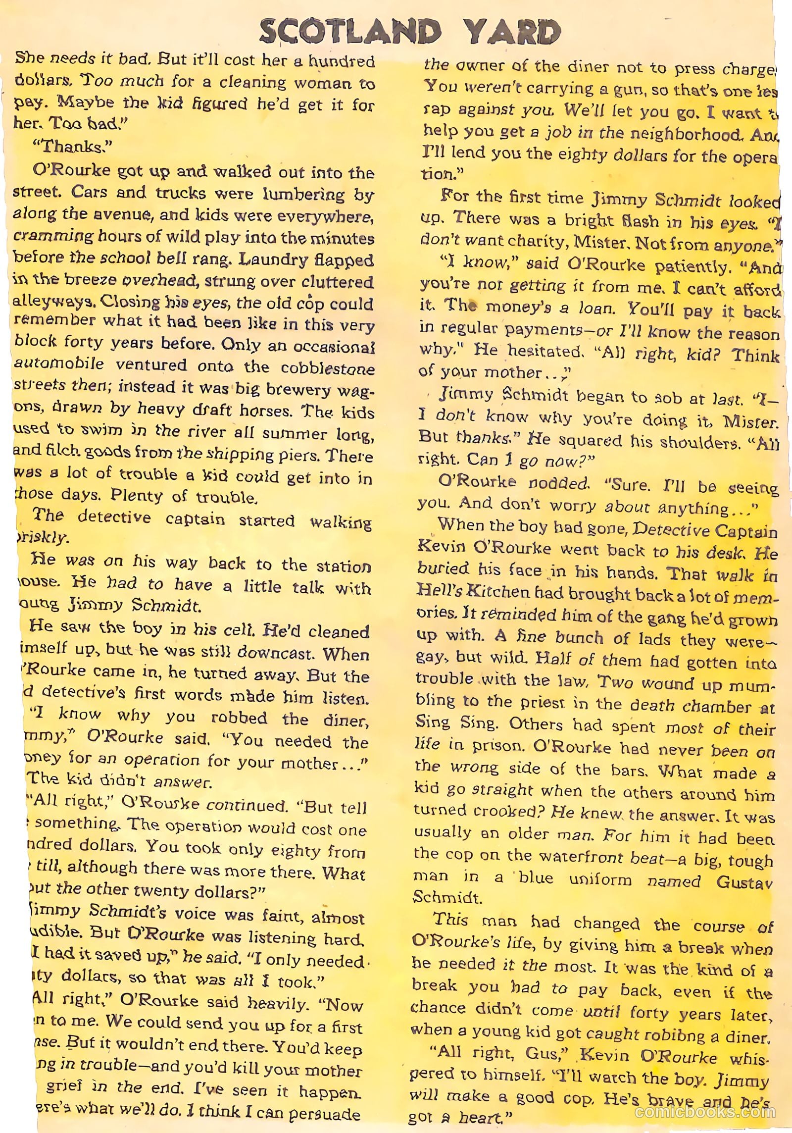 Scotland Yard #1 (1955) — page 29 of 36