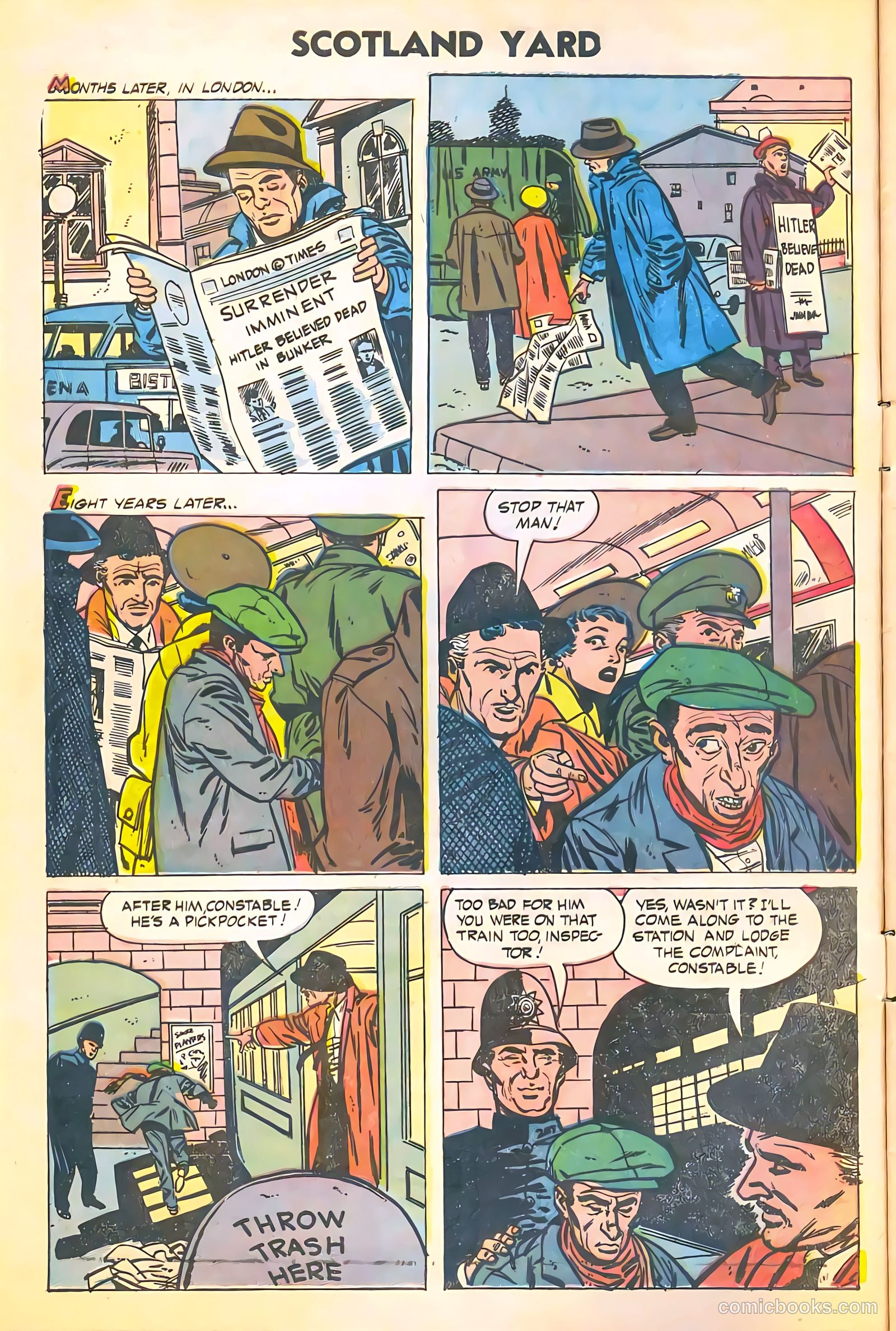 Scotland Yard #2 (1955) — page 4 of 36