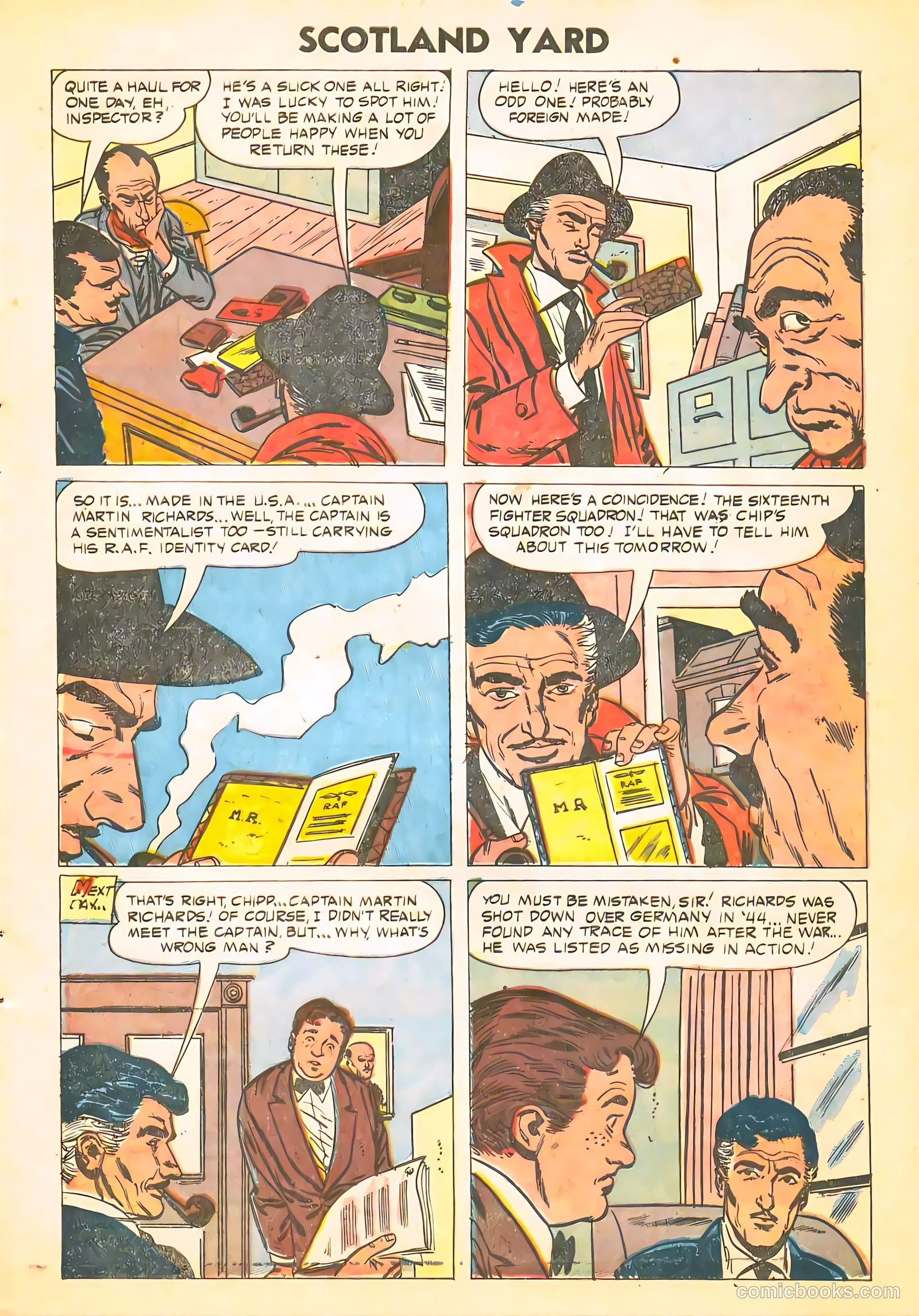 Scotland Yard #2 (1955) — page 5 of 36