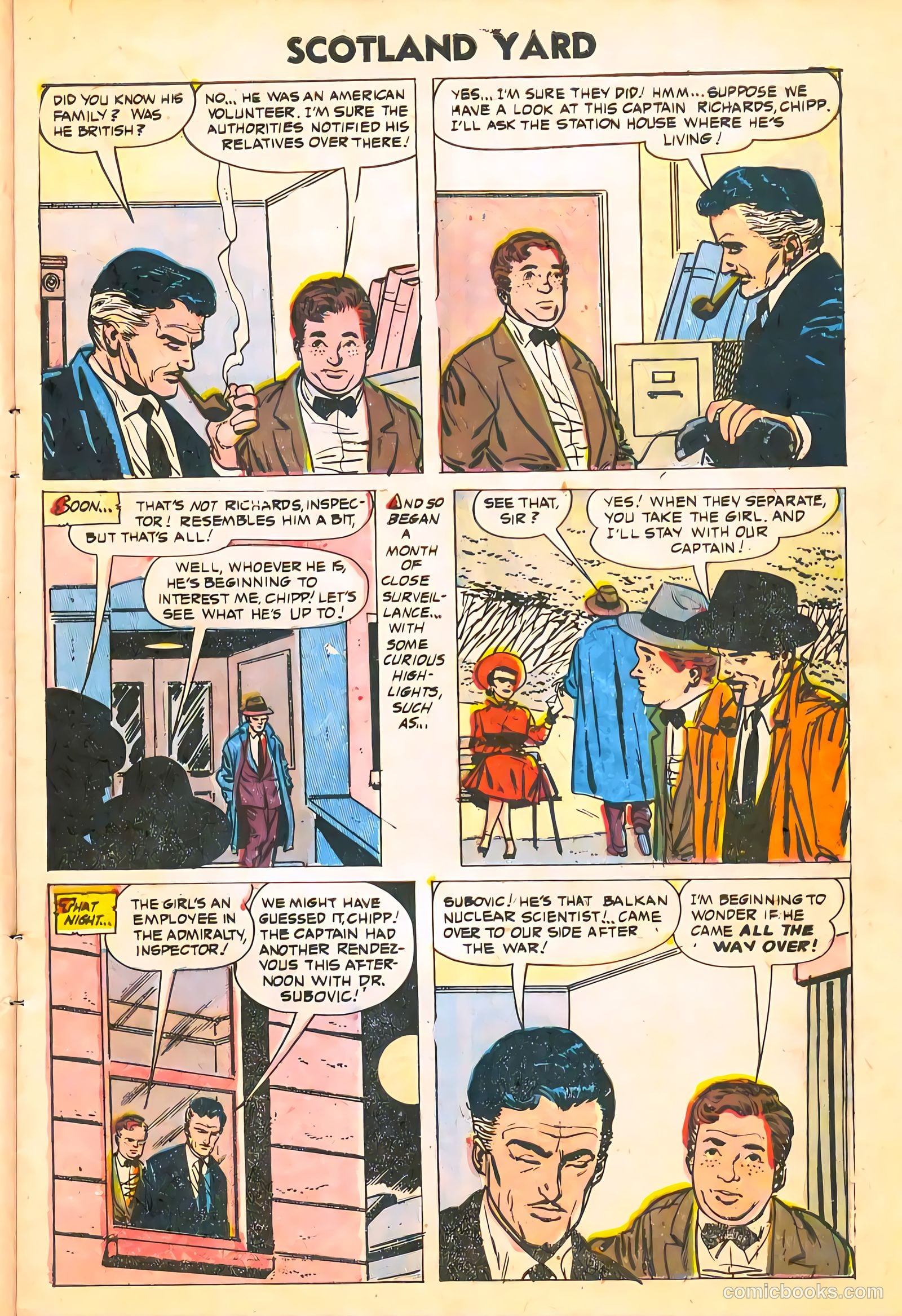 Scotland Yard #2 (1955) — page 7 of 36