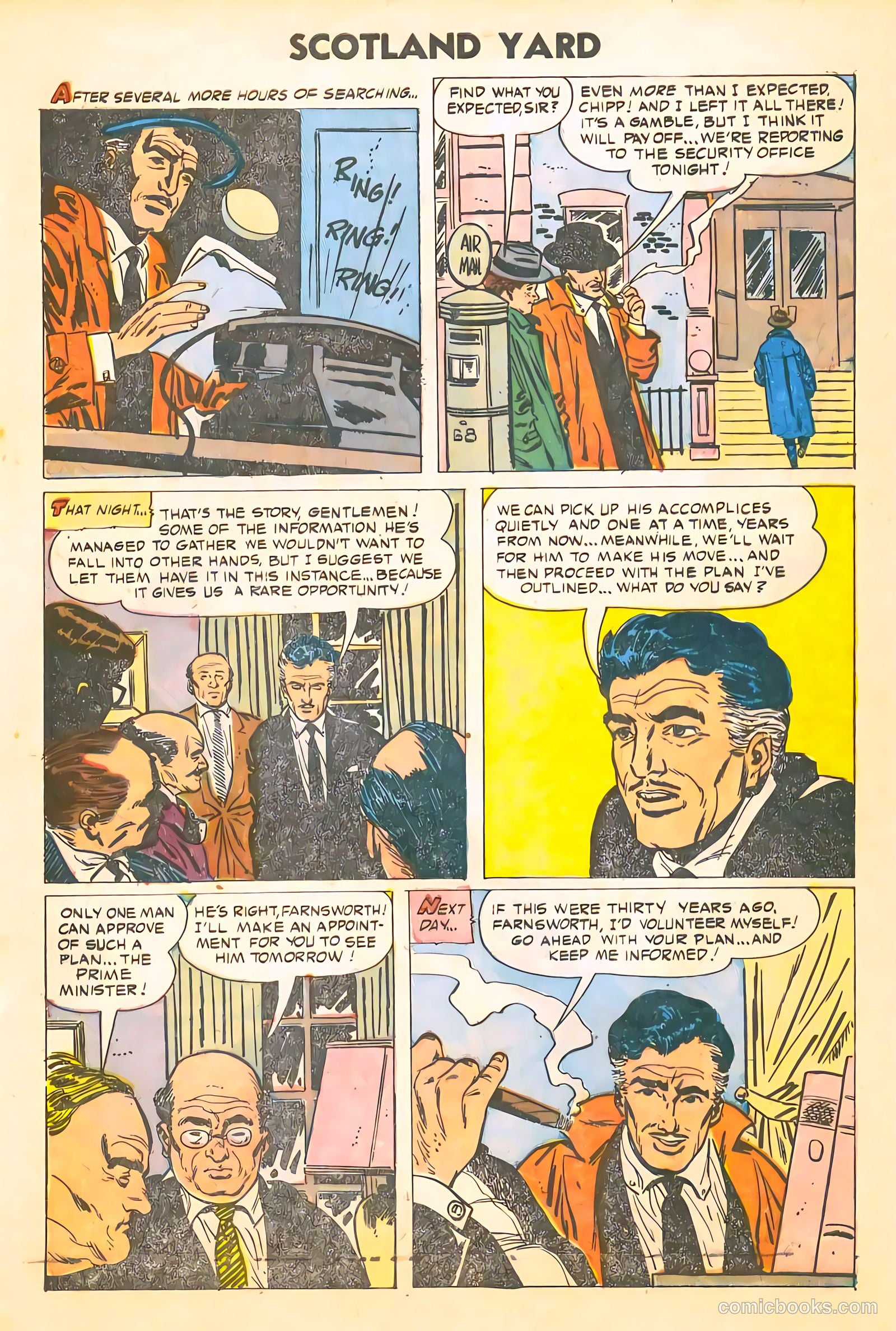Scotland Yard #2 (1955) — page 9 of 36
