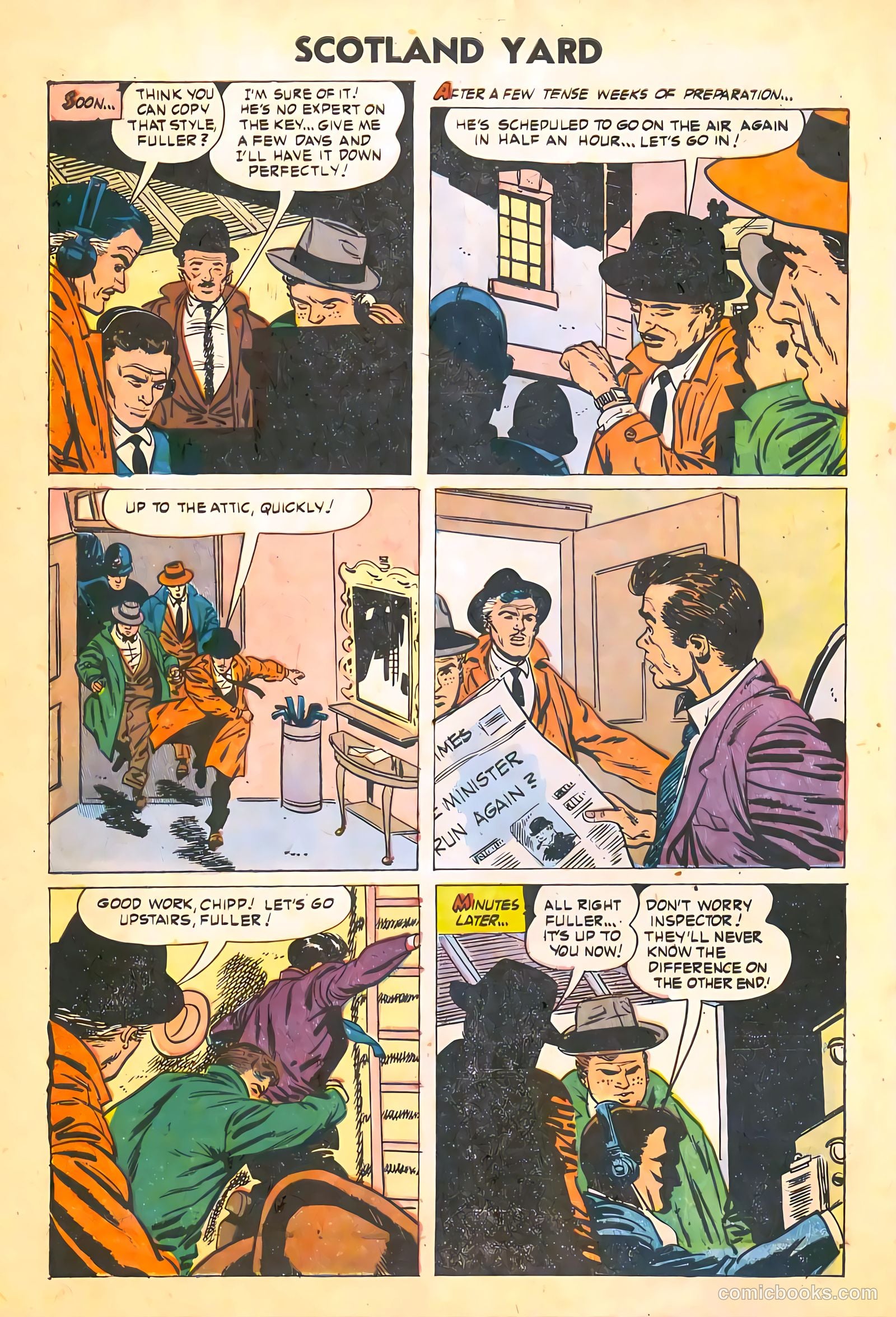 Scotland Yard #2 (1955) — page 10 of 36
