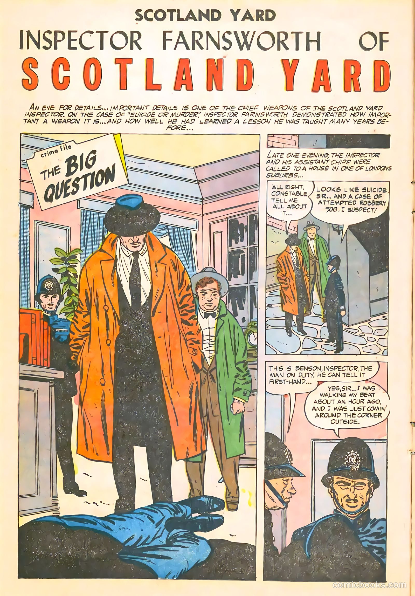 Scotland Yard #2 (1955) — page 12 of 36
