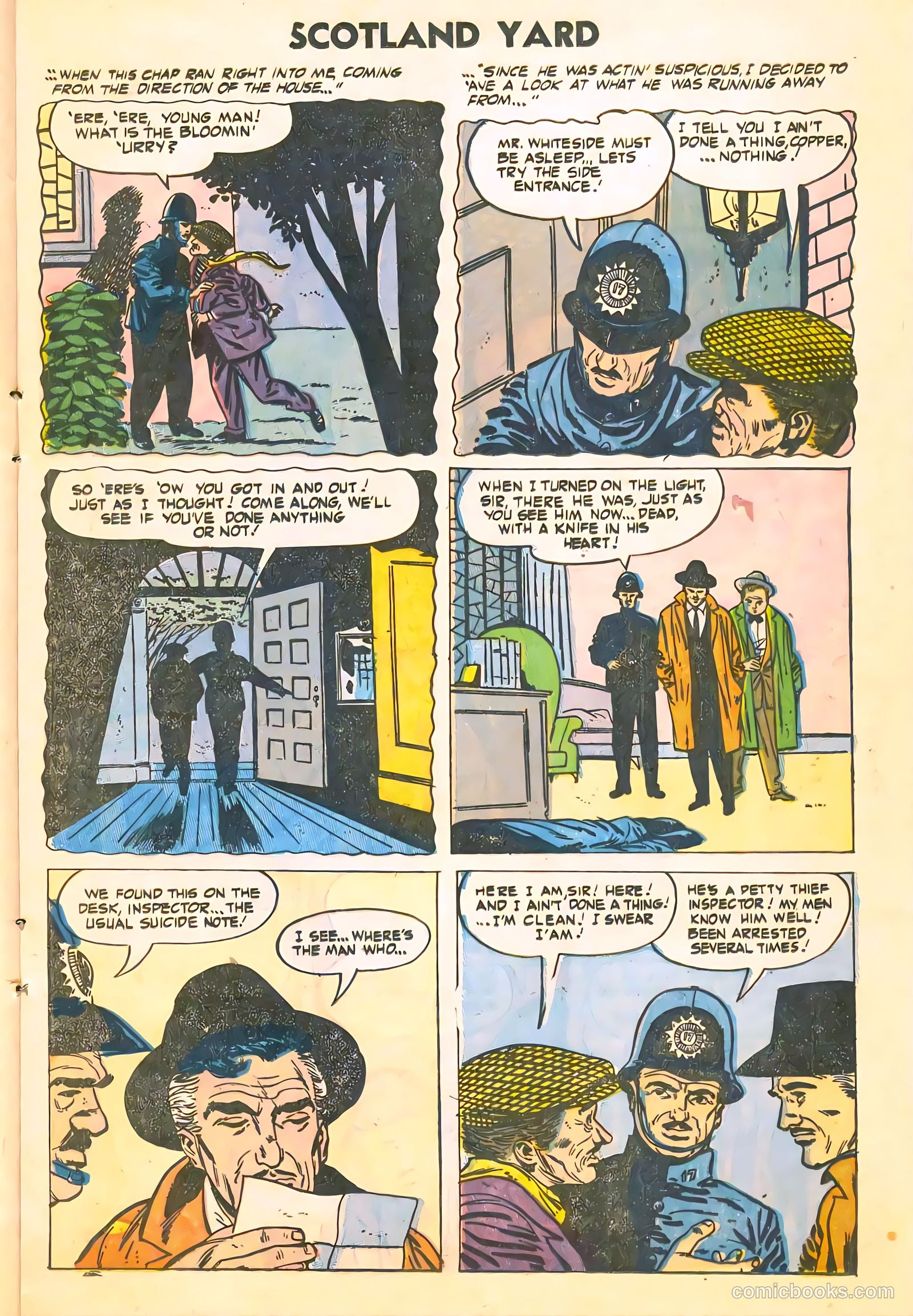 Scotland Yard #2 (1955) — page 13 of 36