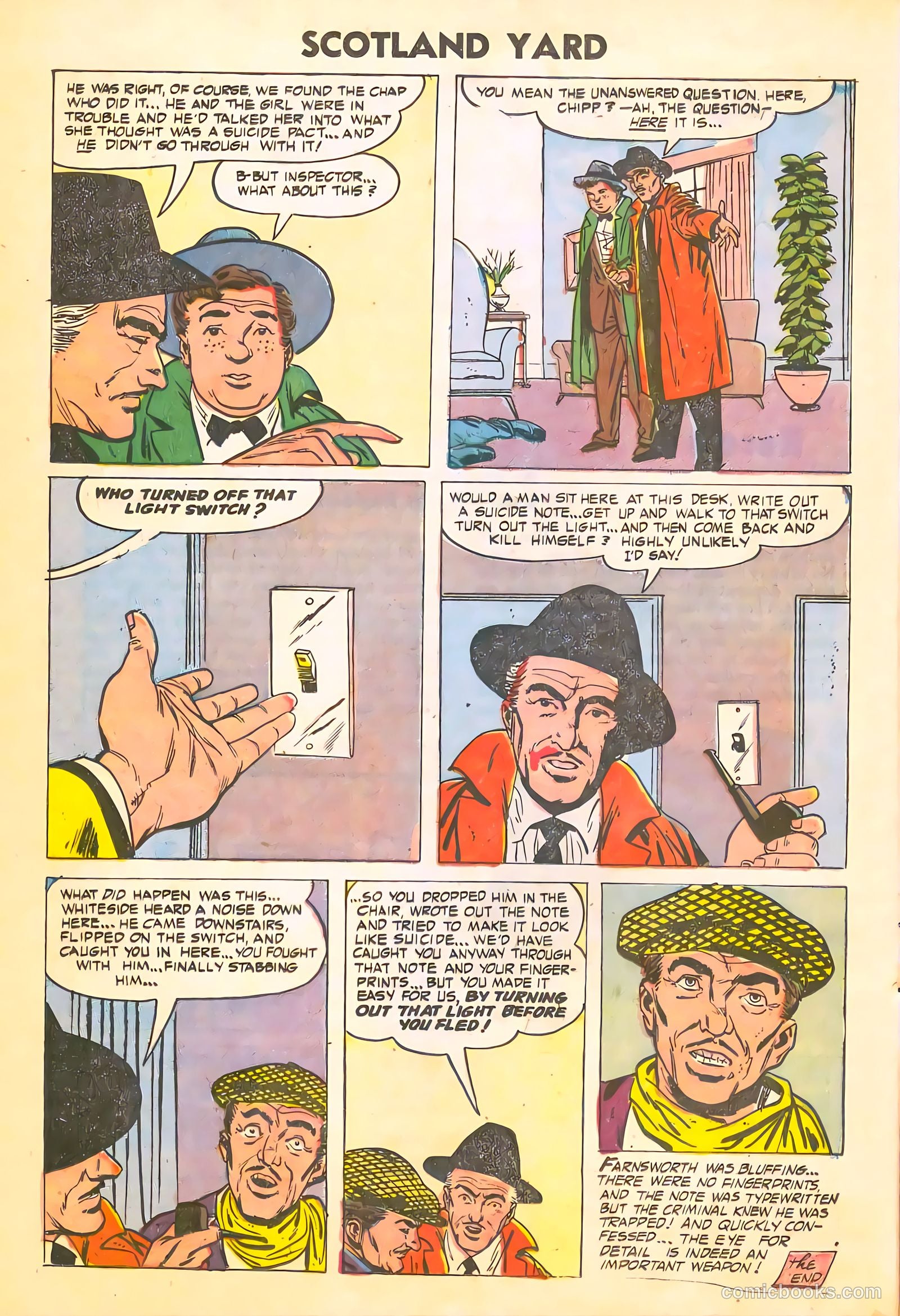 Scotland Yard #2 (1955) — page 16 of 36