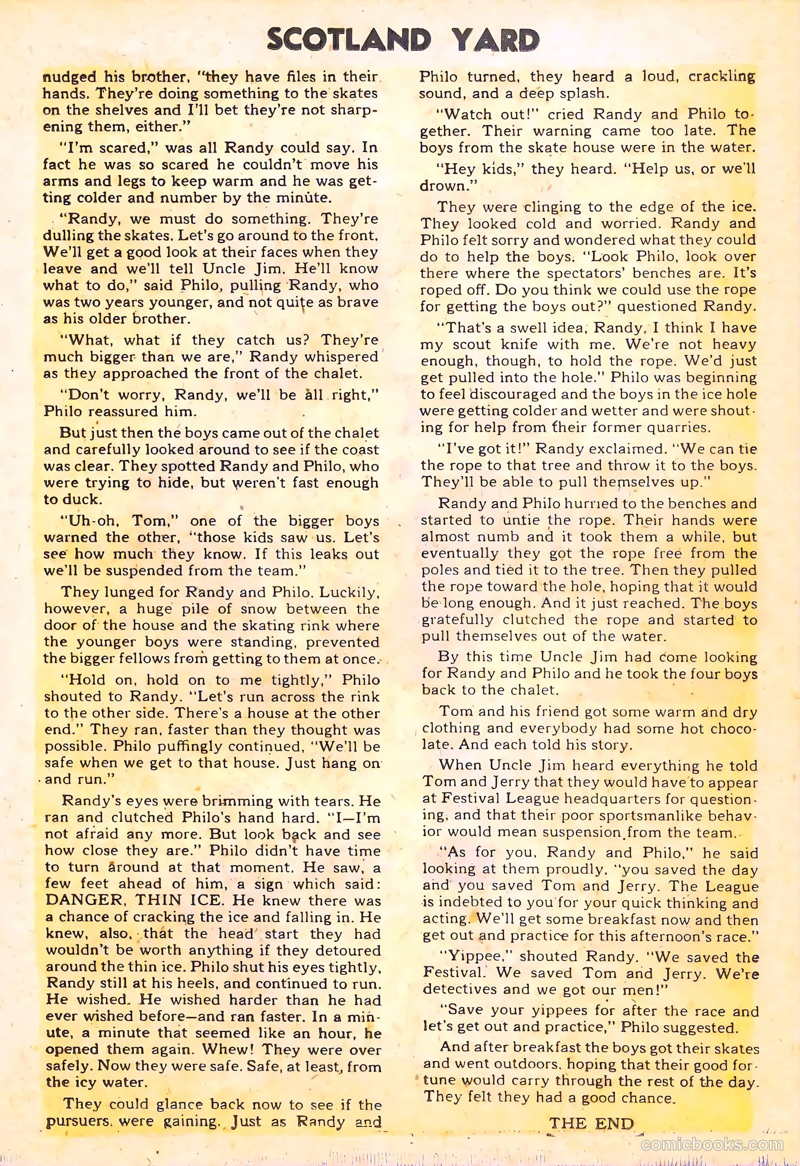 Scotland Yard #2 (1955) — page 19 of 36