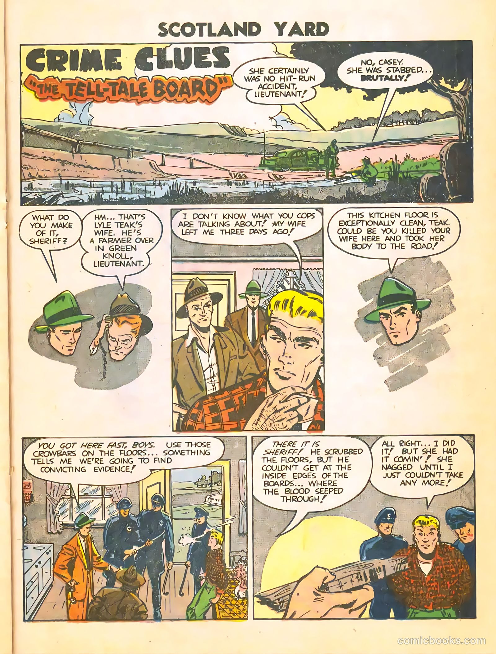 Scotland Yard #2 (1955) — page 21 of 36