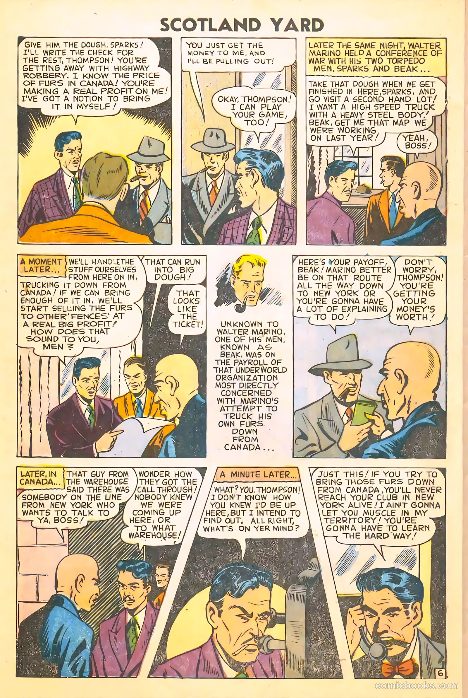 Scotland Yard #2 (1955) — page 28 of 36