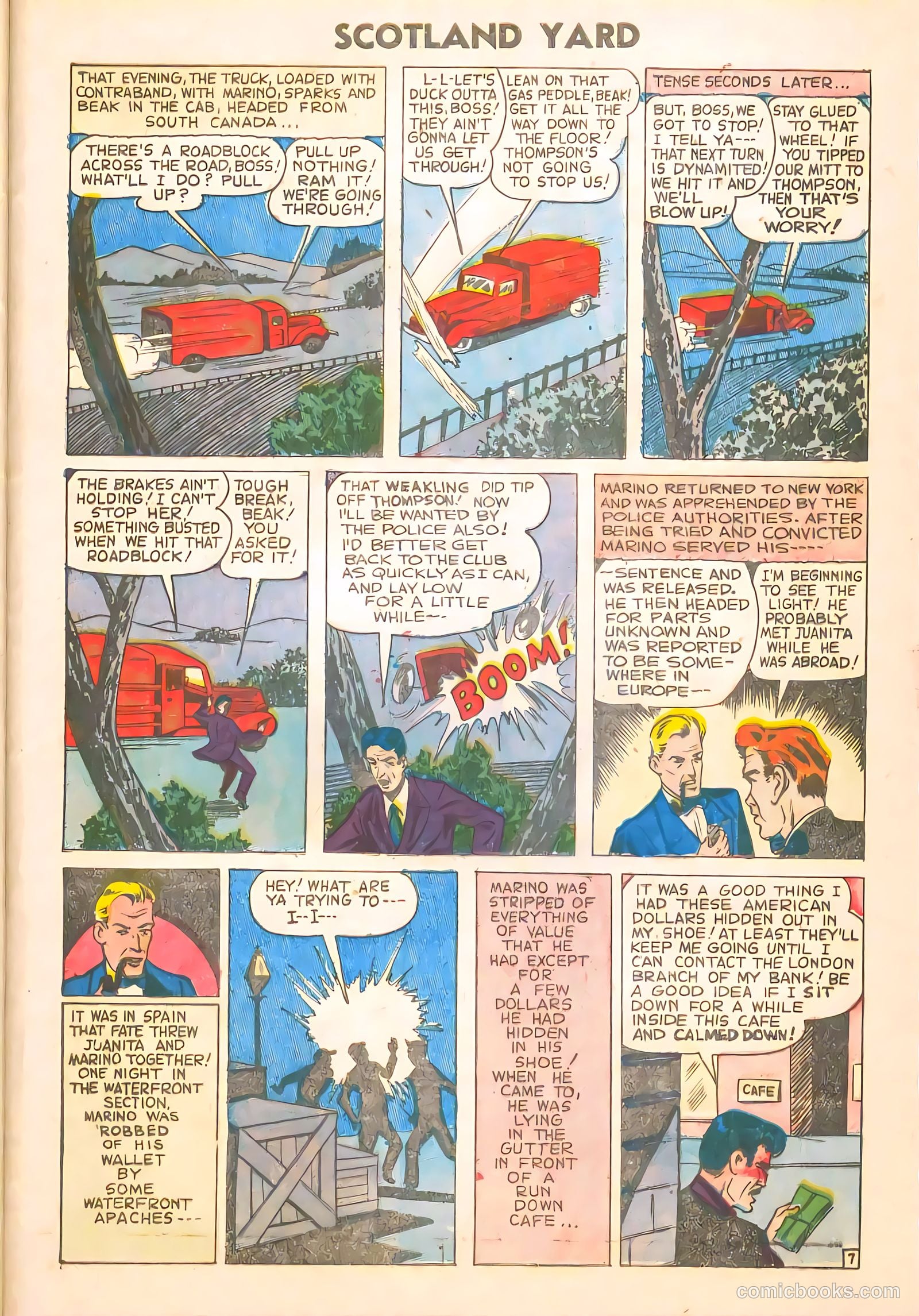 Scotland Yard #2 (1955) — page 29 of 36