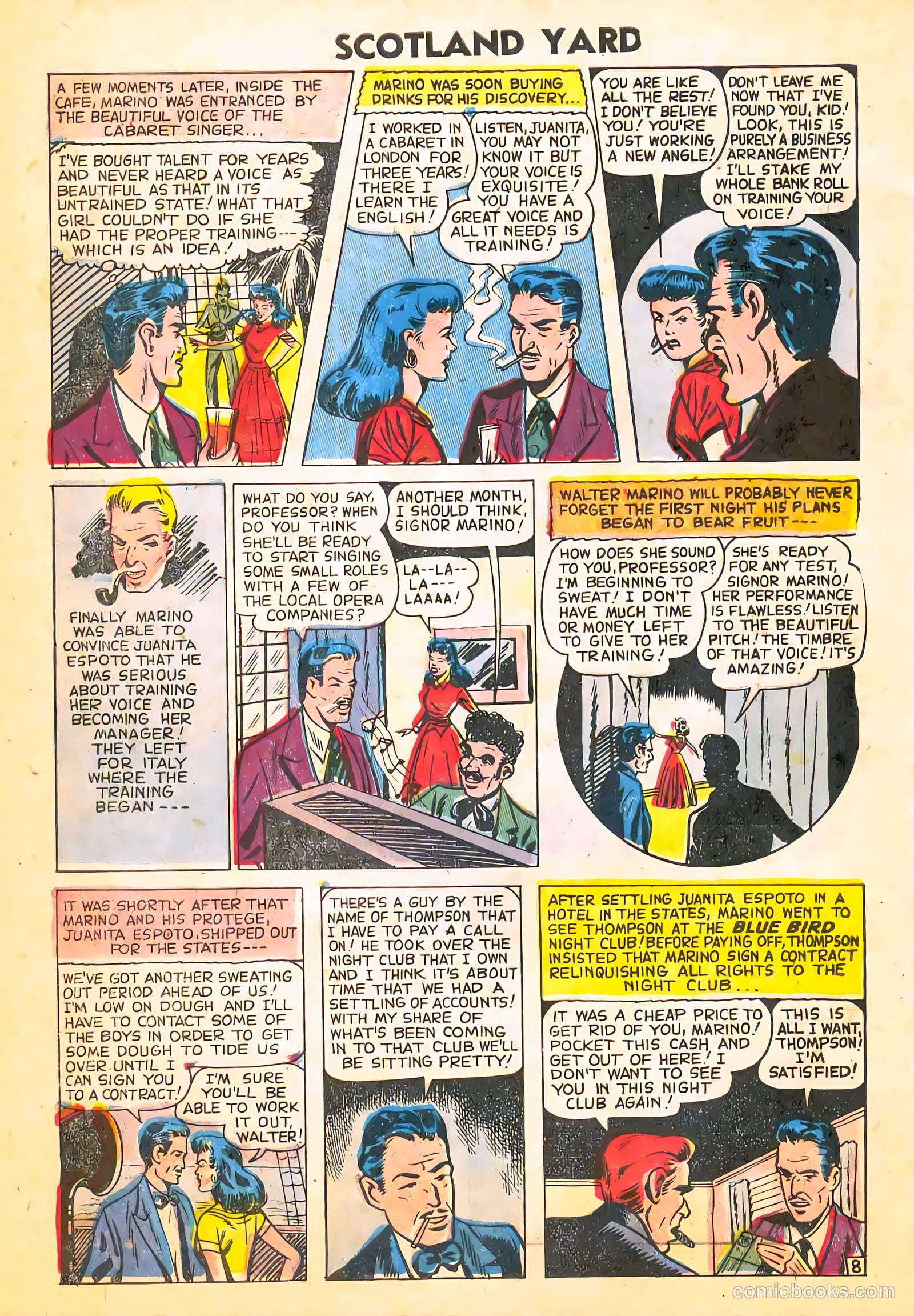 Scotland Yard #2 (1955) — page 30 of 36