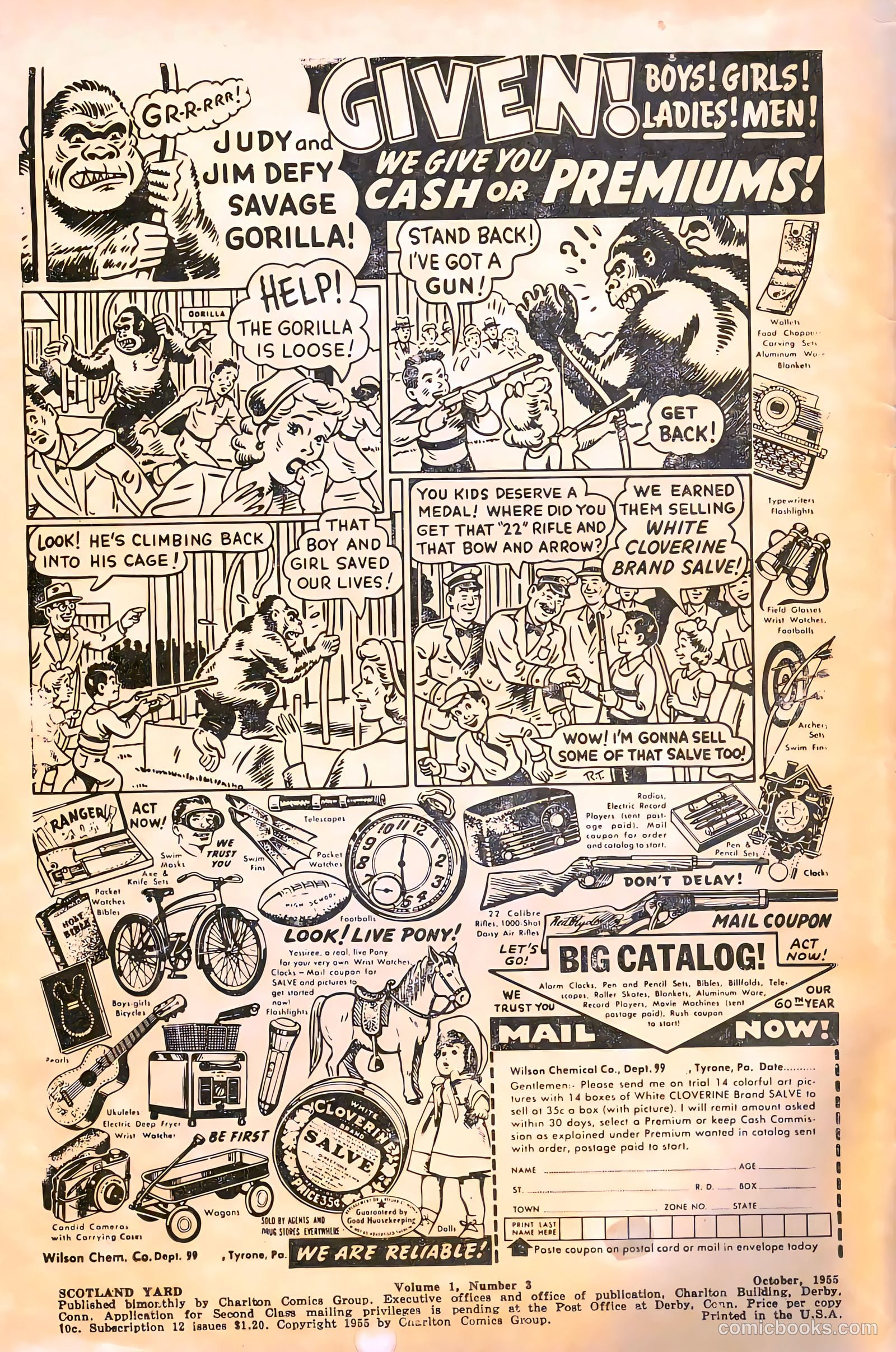 Scotland Yard #3 (1955) — page 2 of 36