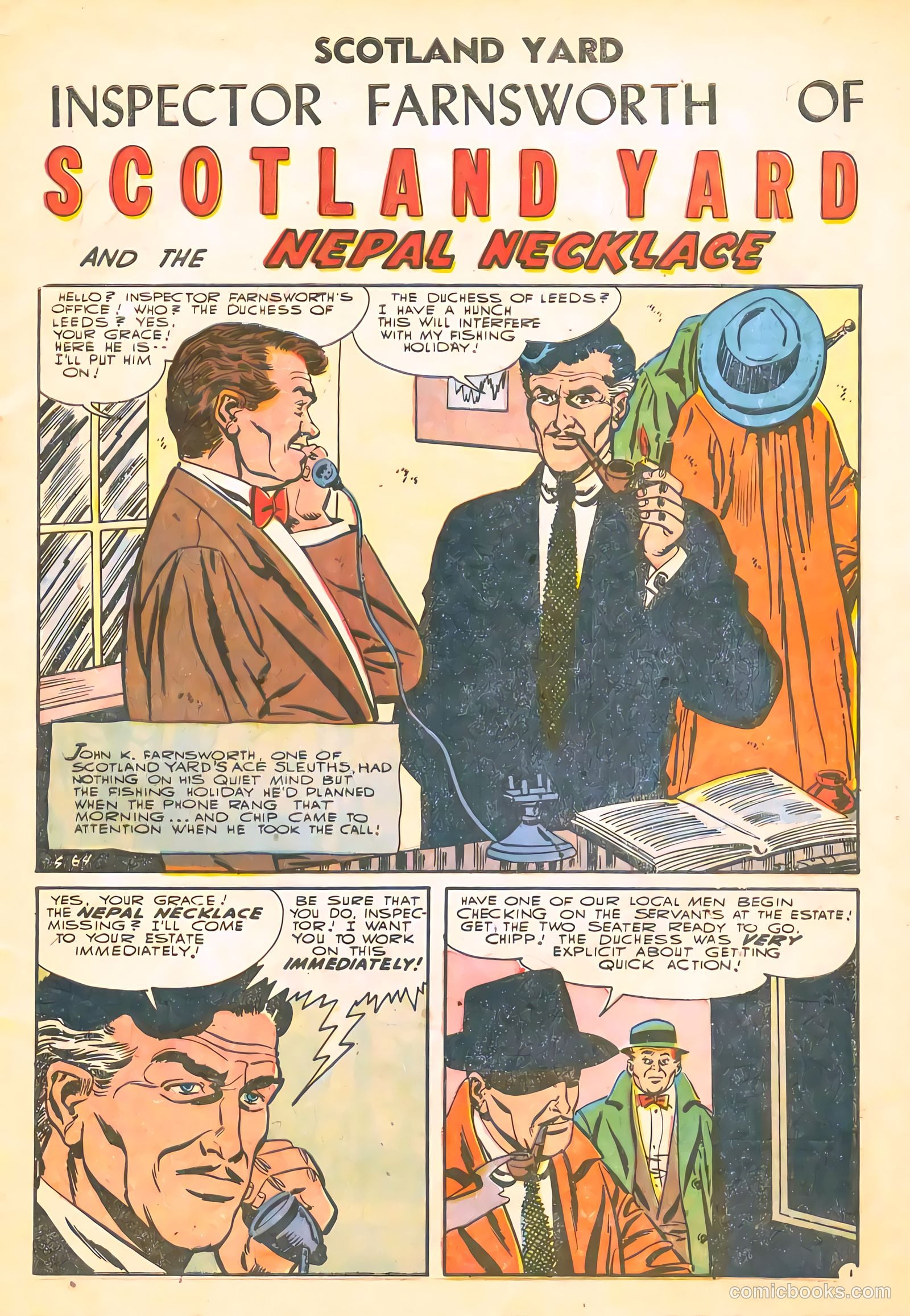 Scotland Yard #3 (1955) — page 3 of 36