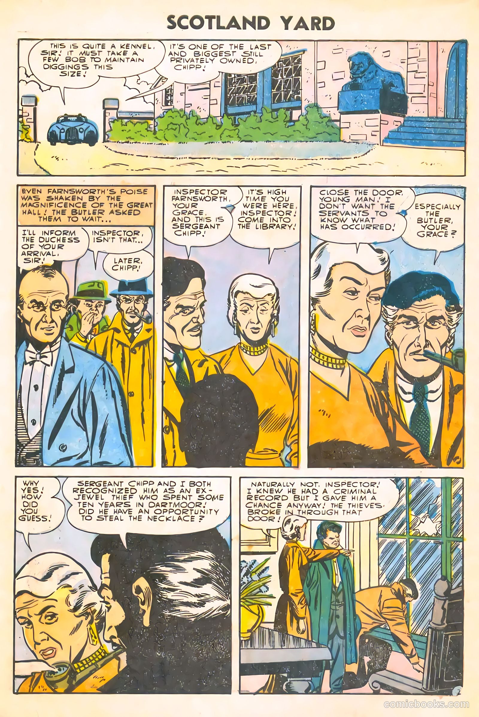 Scotland Yard #3 (1955) — page 4 of 36