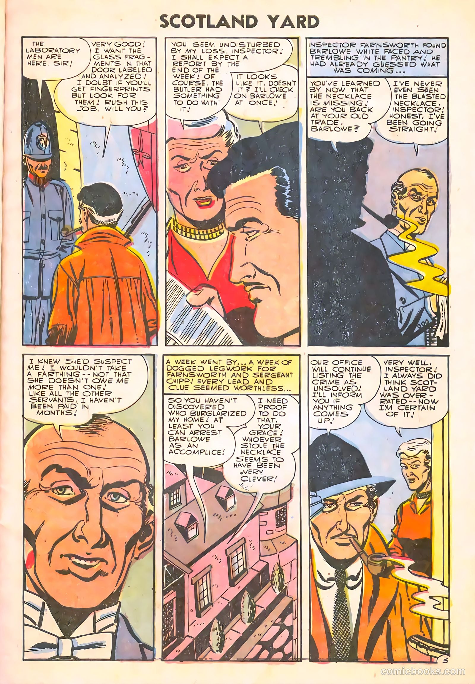 Scotland Yard #3 (1955) — page 5 of 36