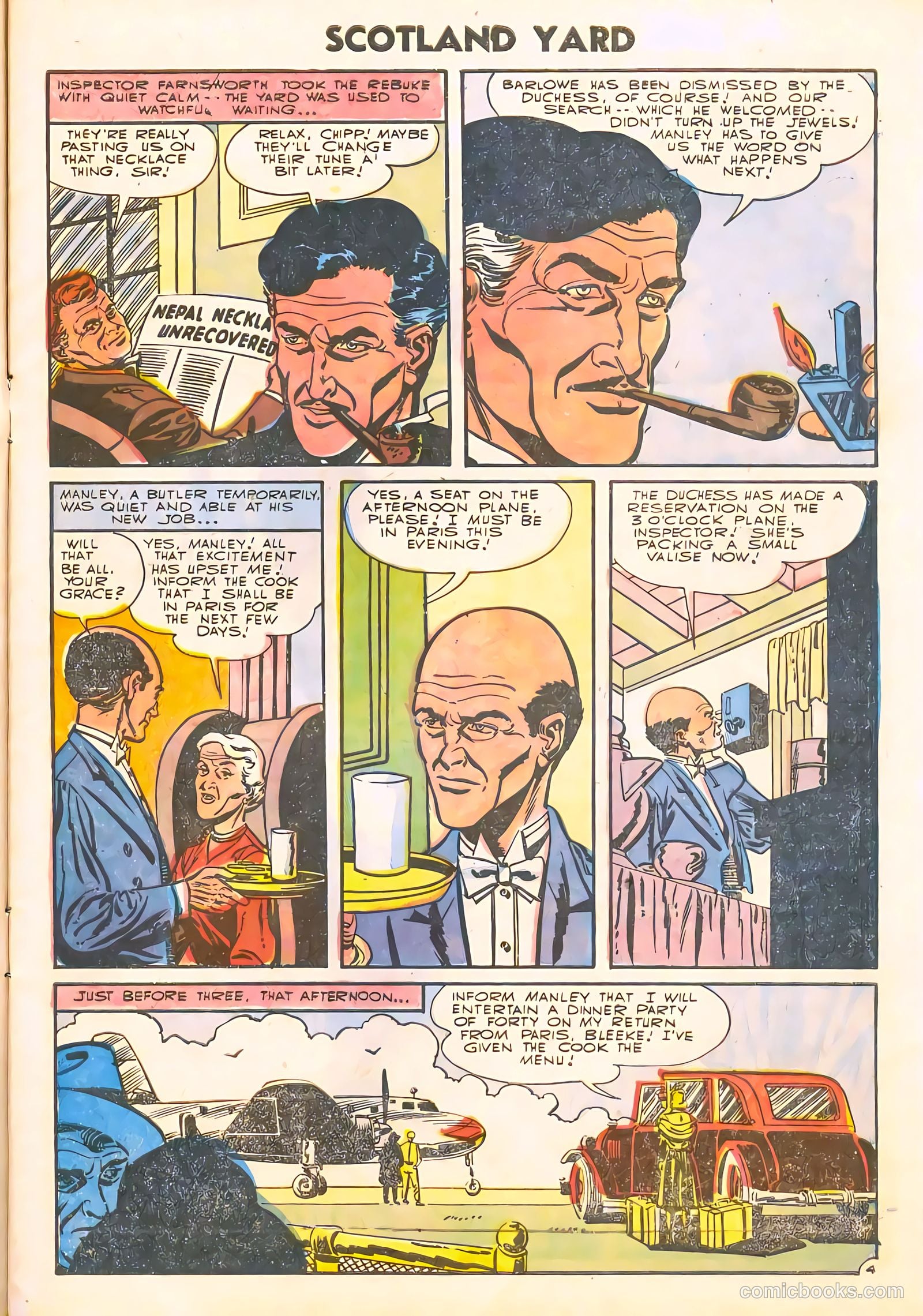 Scotland Yard #3 (1955) — page 7 of 36
