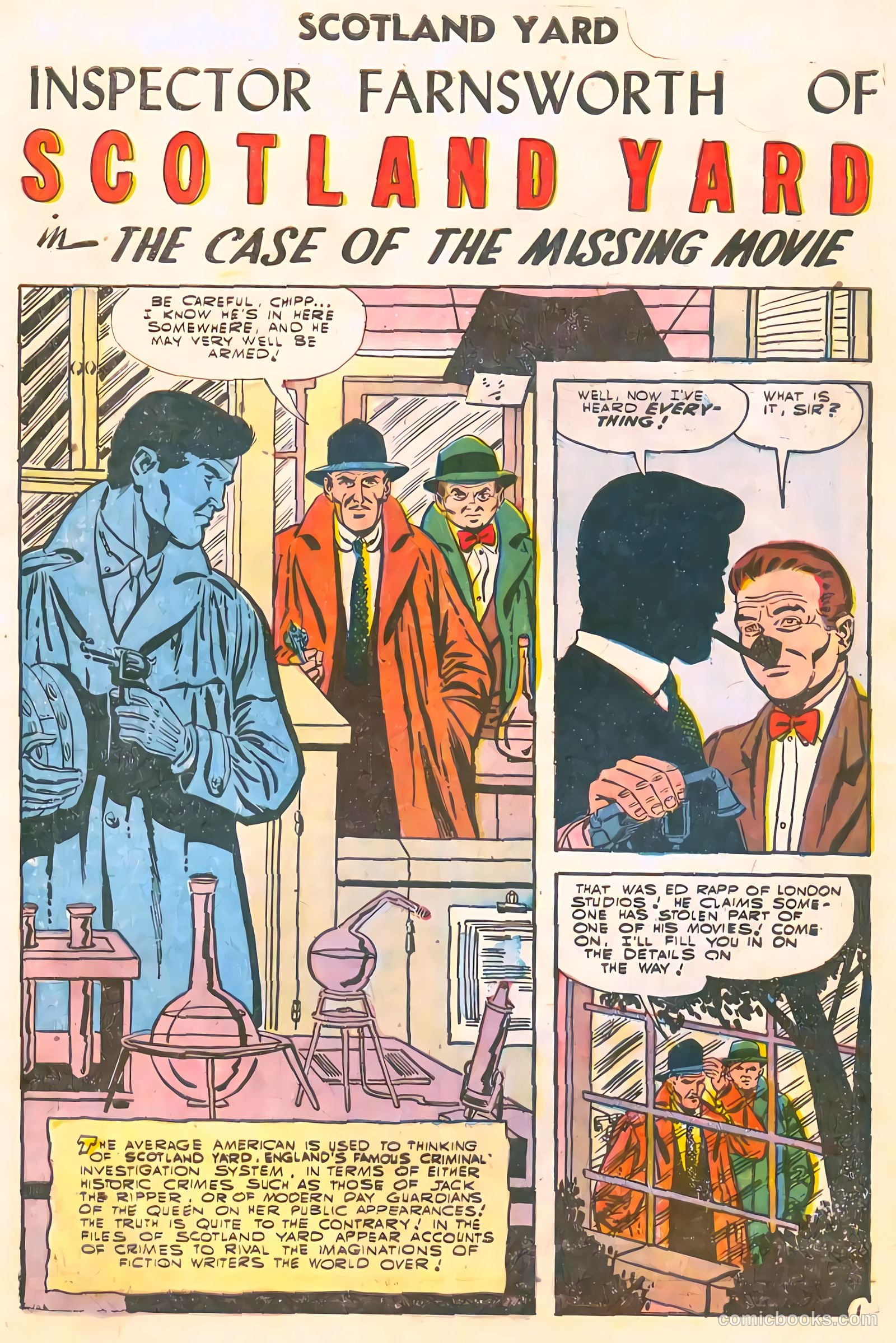 Scotland Yard #3 (1955) — page 10 of 36