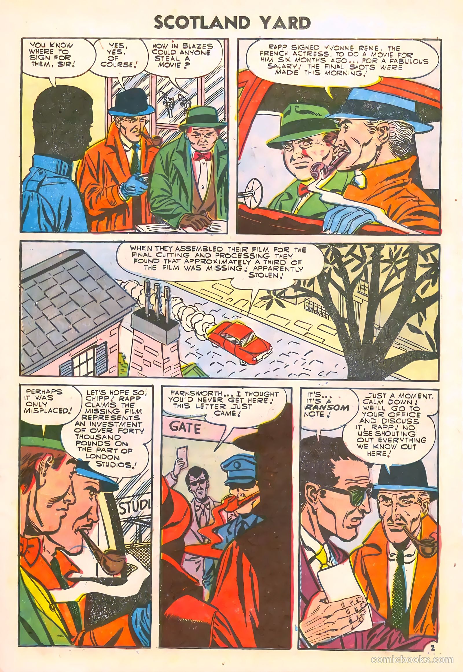 Scotland Yard #3 (1955) — page 11 of 36