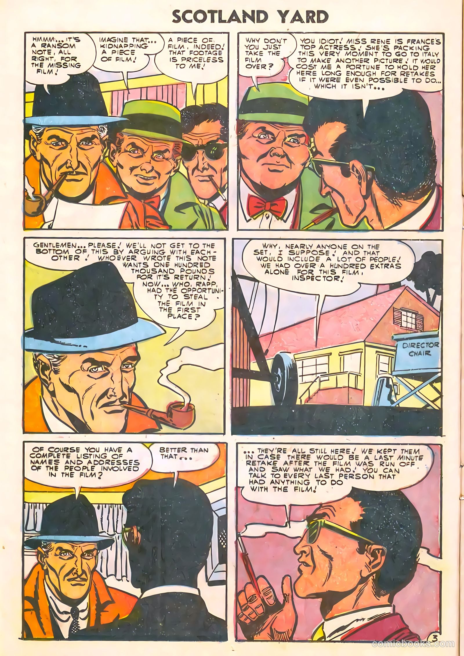 Scotland Yard #3 (1955) — page 12 of 36