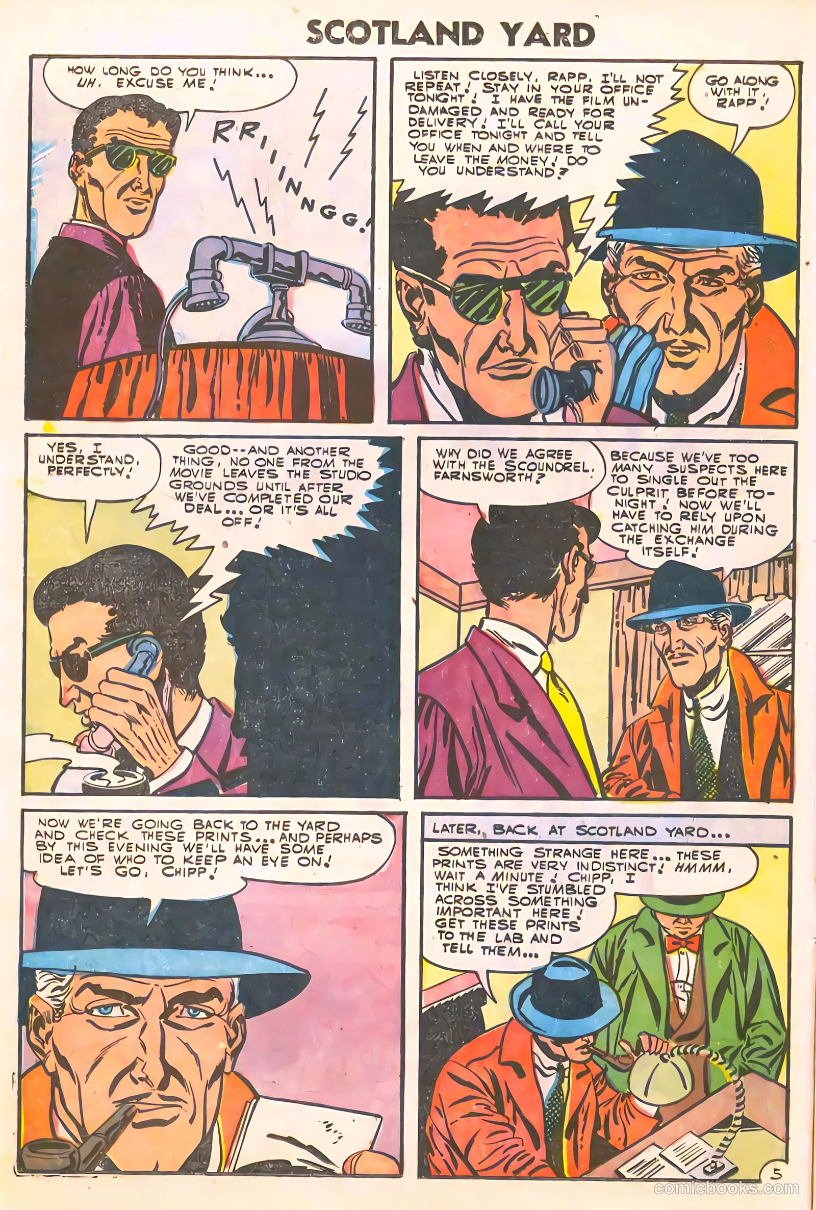 Scotland Yard #3 (1955) — page 14 of 36