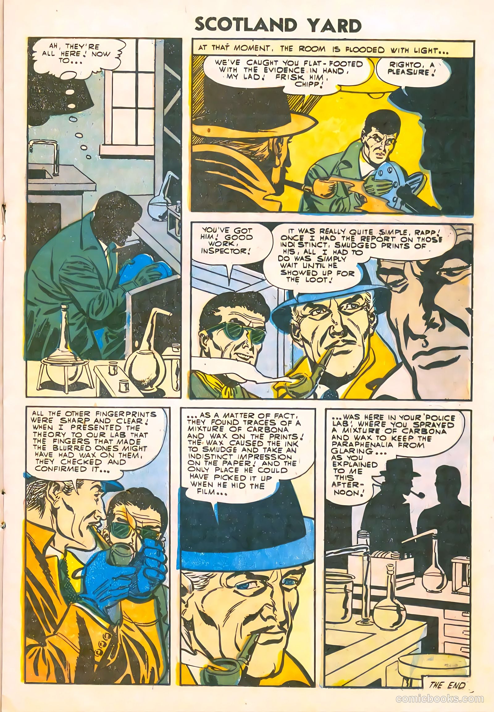 Scotland Yard #3 (1955) — page 17 of 36