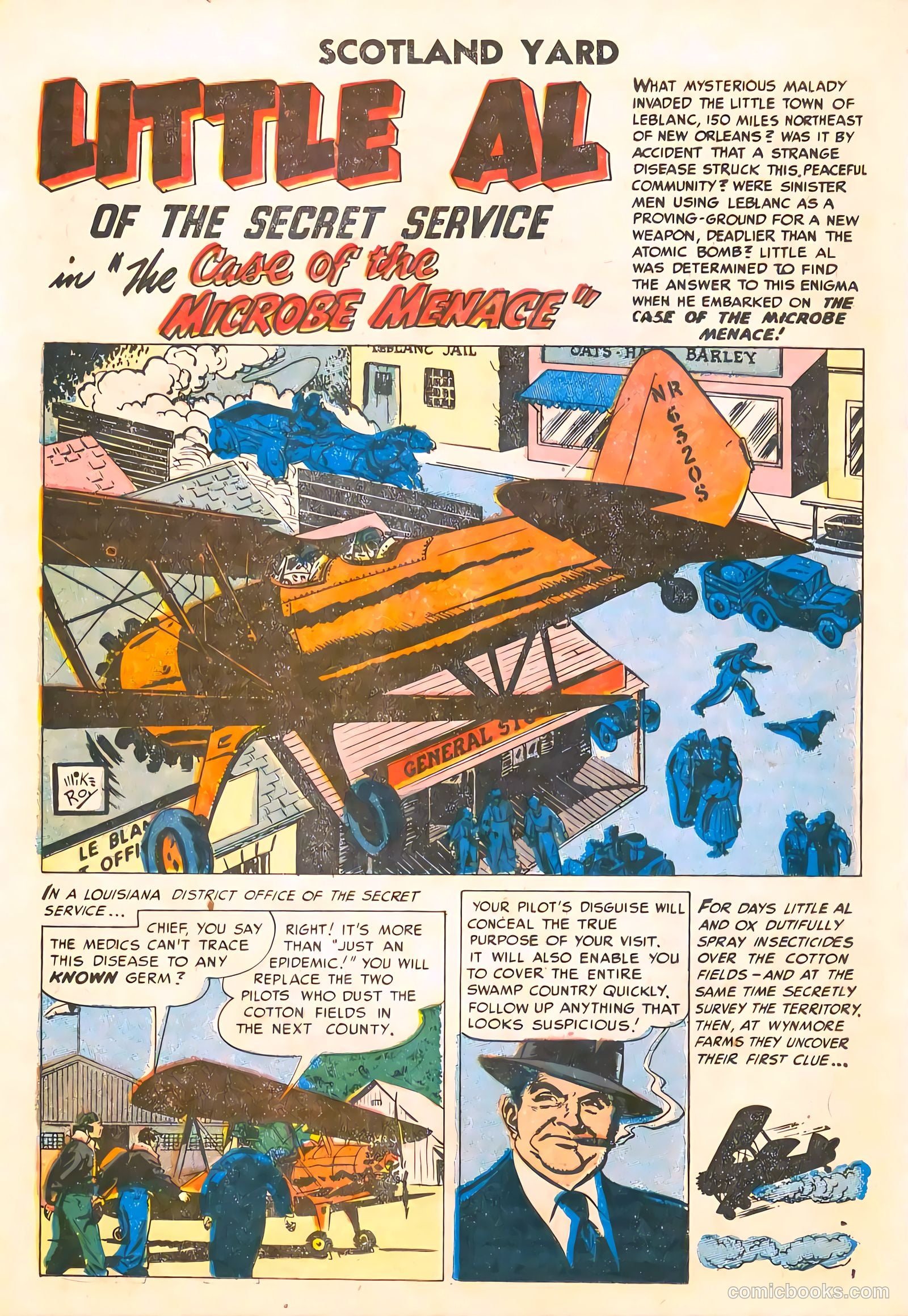 Scotland Yard #3 (1955) — page 20 of 36