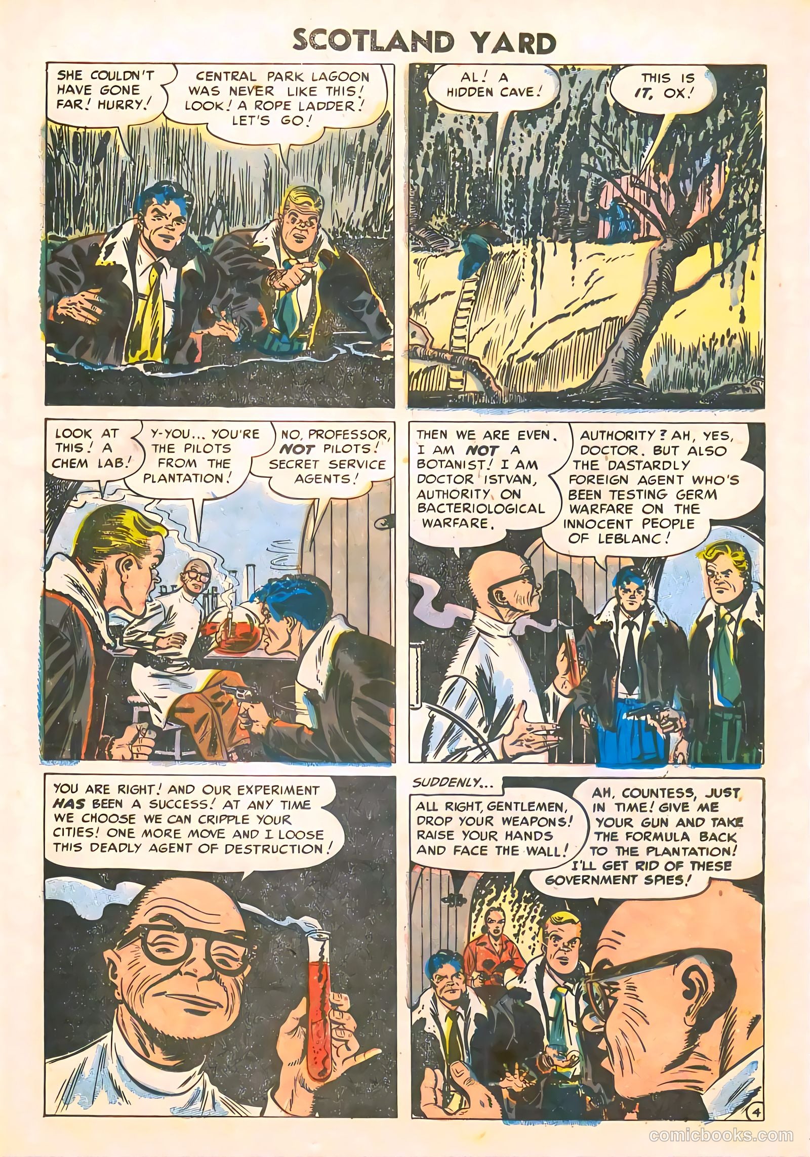 Scotland Yard #3 (1955) — page 24 of 36