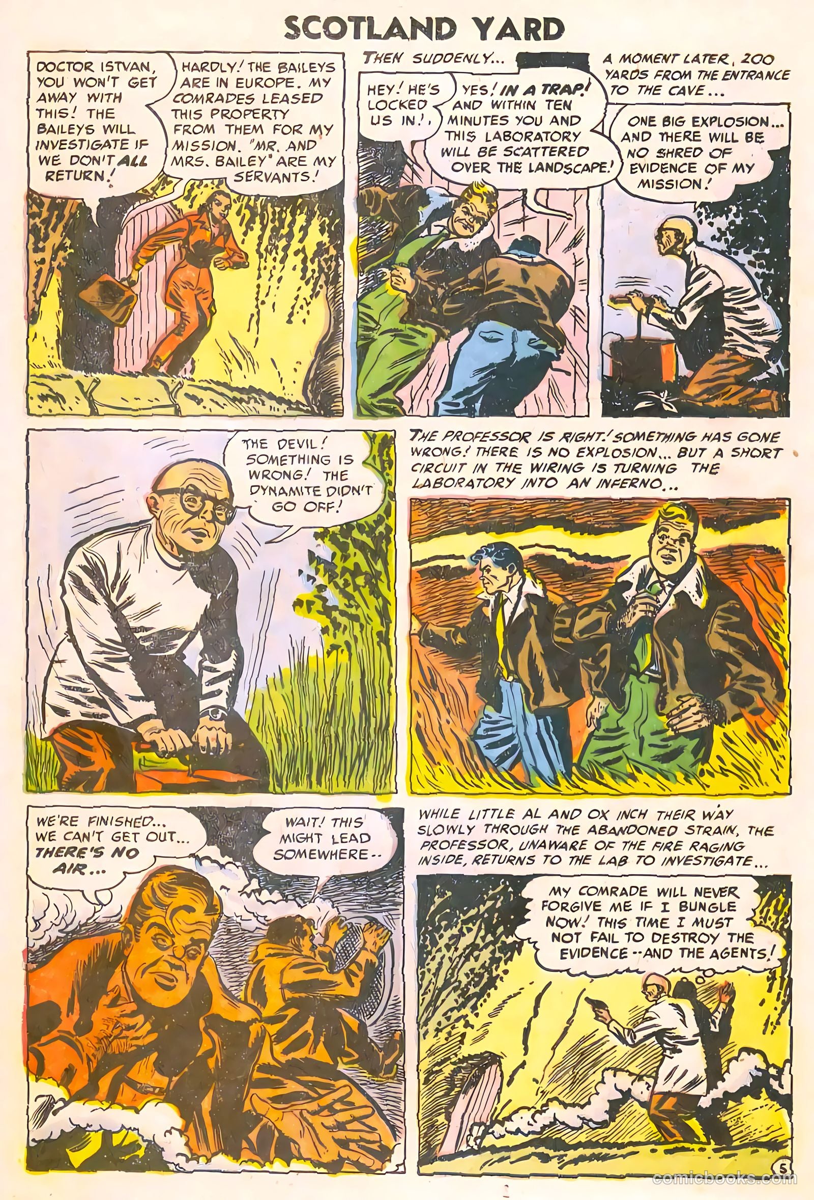 Scotland Yard #3 (1955) — page 25 of 36
