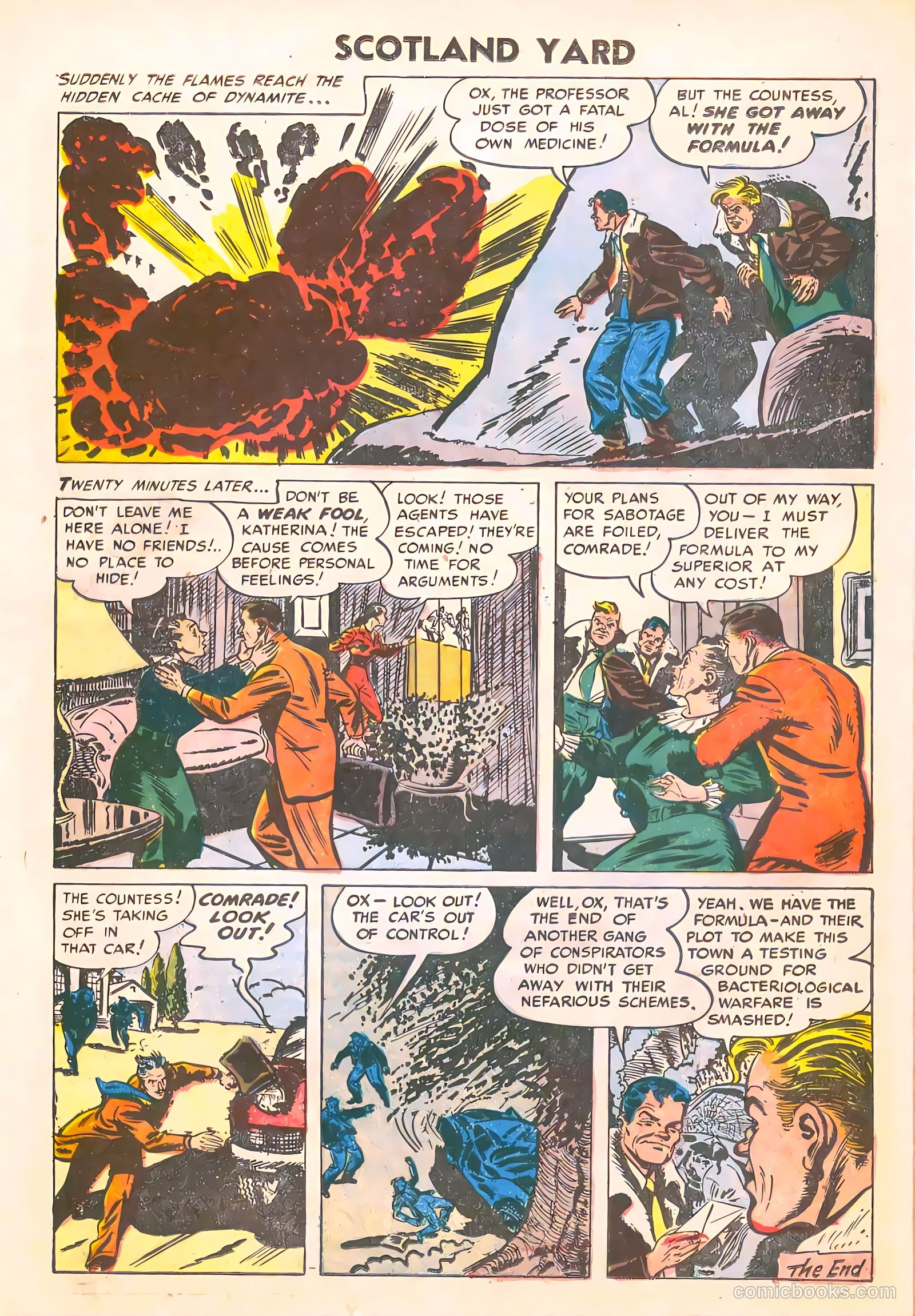Scotland Yard #3 (1955) — page 26 of 36