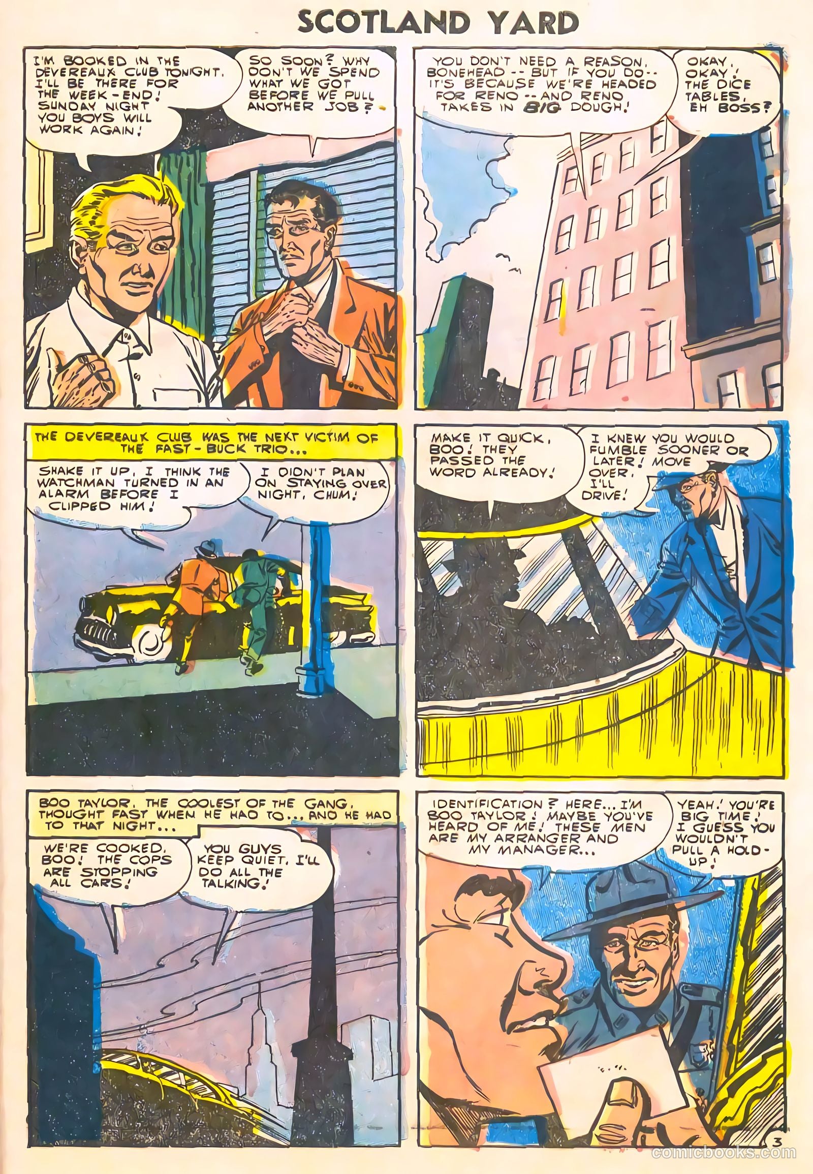 Scotland Yard #3 (1955) — page 29 of 36