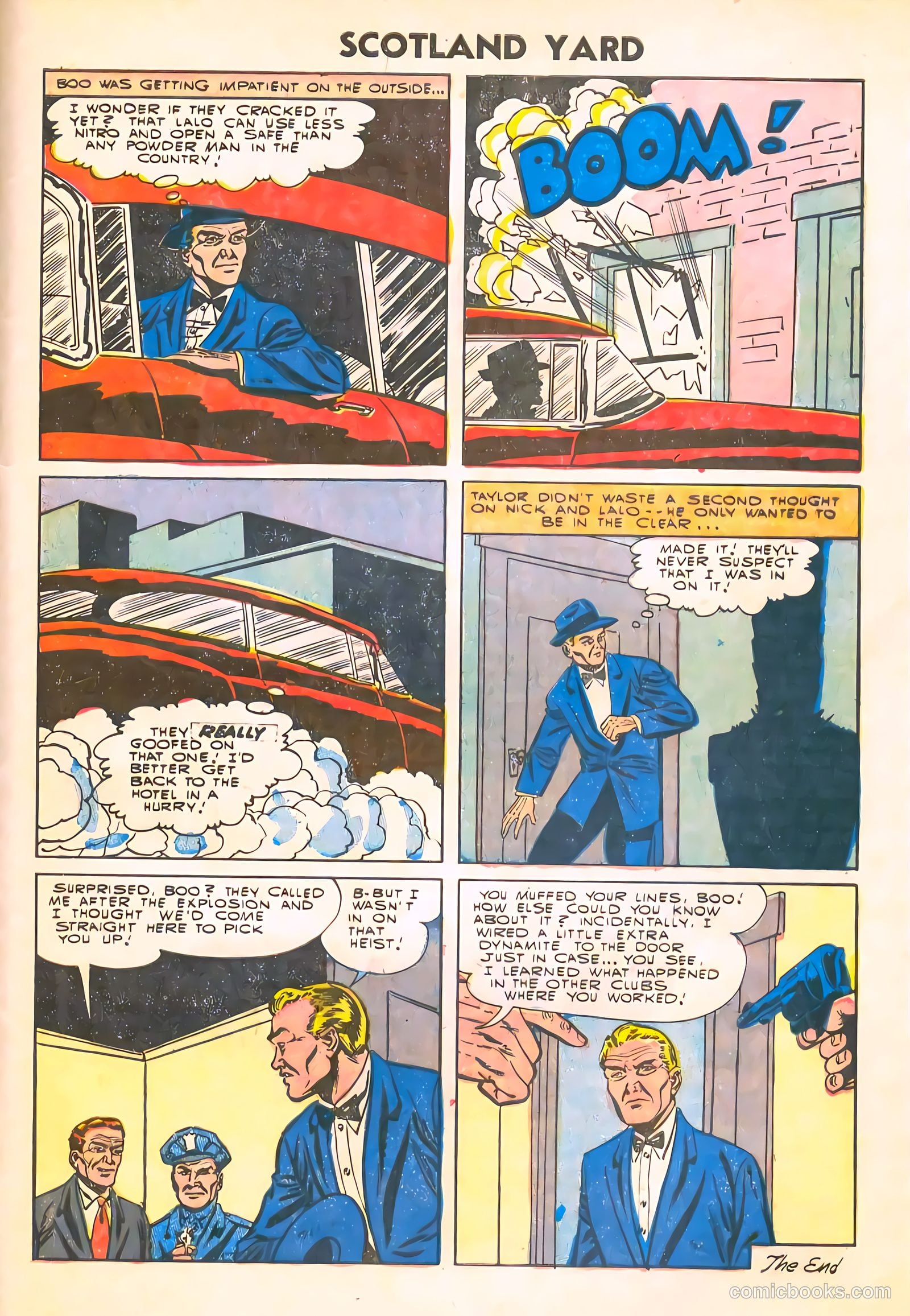 Scotland Yard #3 (1955) — page 33 of 36