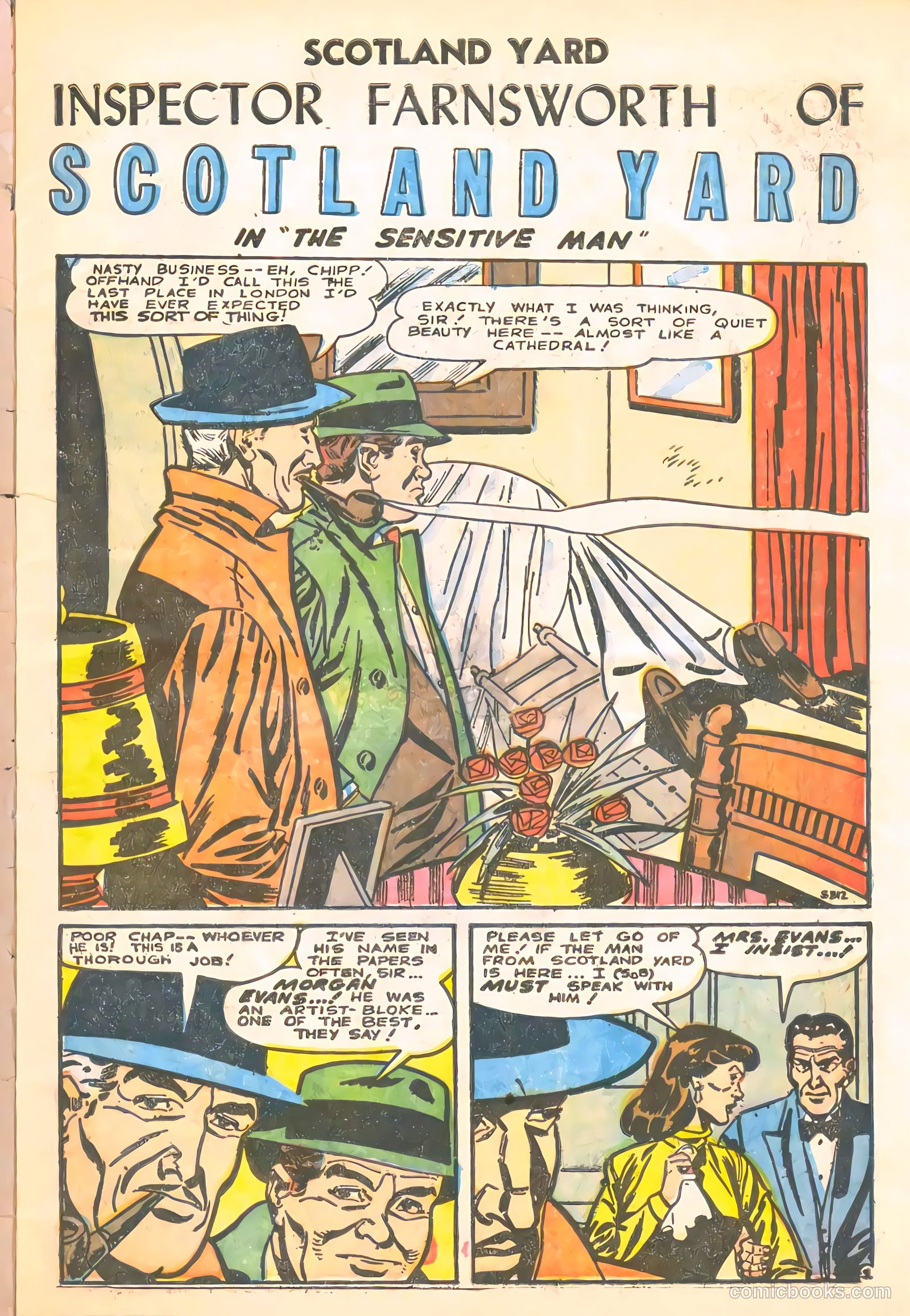 Scotland Yard #4 (1956) — page 3 of 36