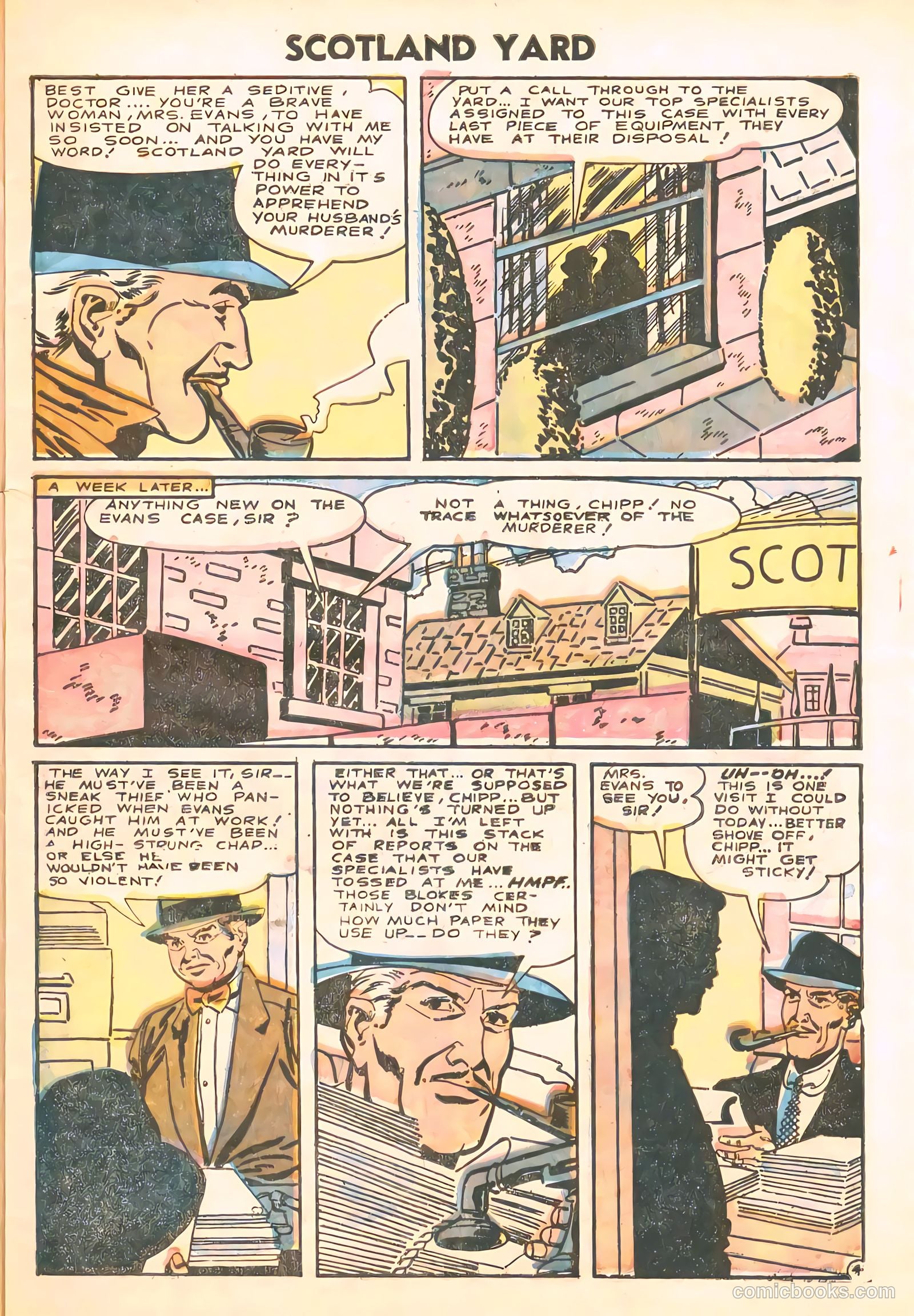 Scotland Yard #4 (1956) — page 7 of 36