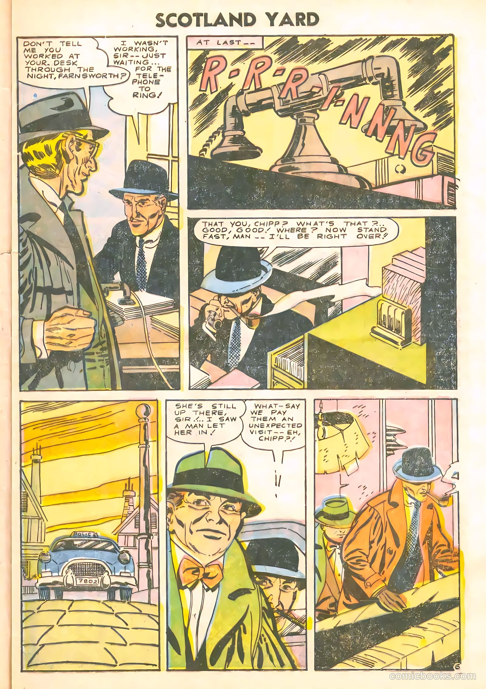 Scotland Yard #4 (1956) — page 9 of 36