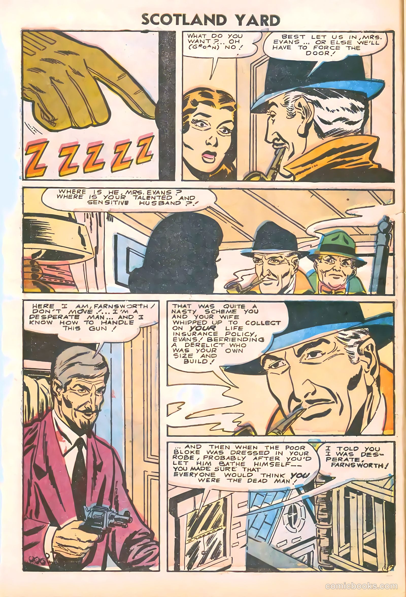 Scotland Yard #4 (1956) — page 10 of 36