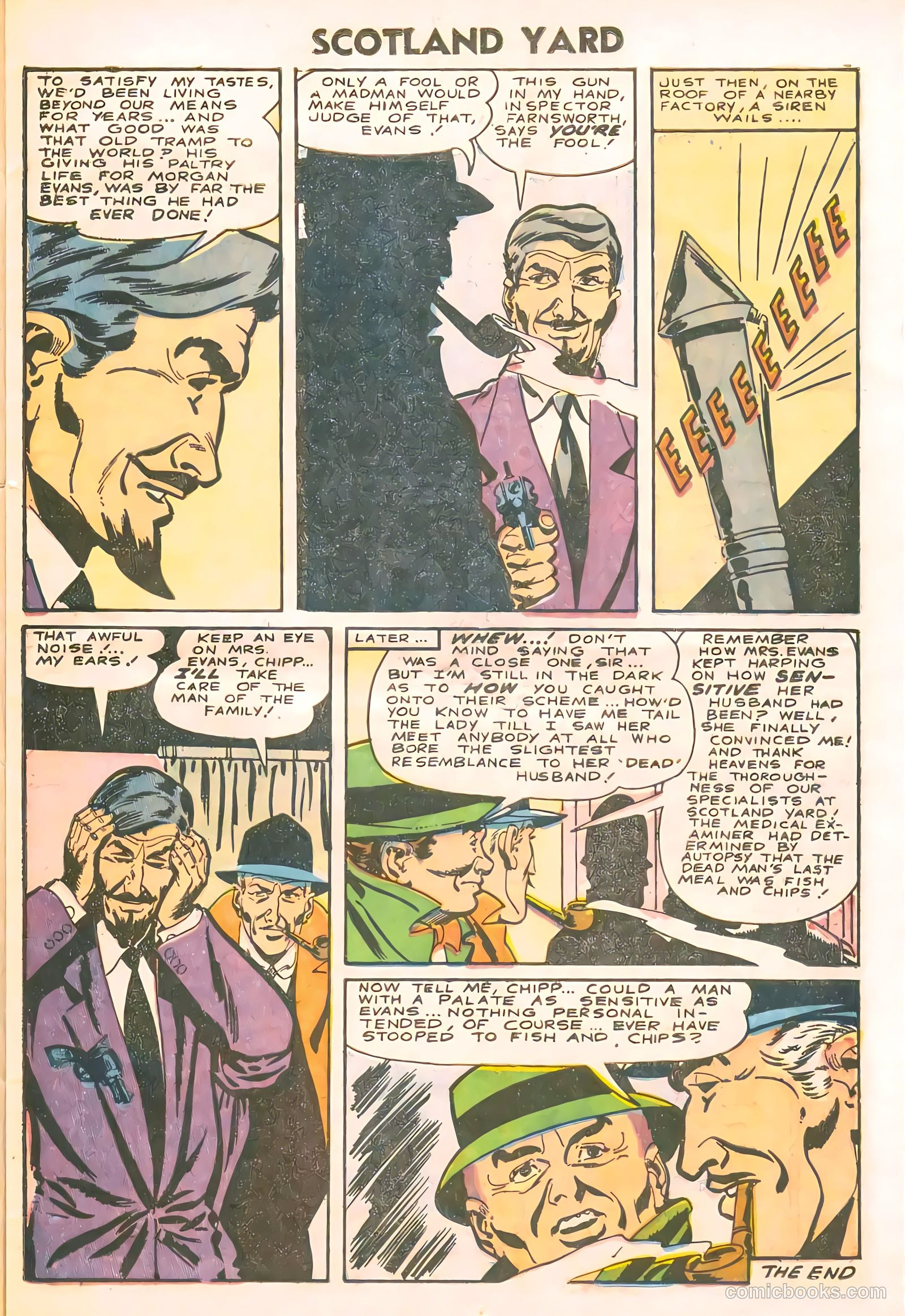 Scotland Yard #4 (1956) — page 11 of 36