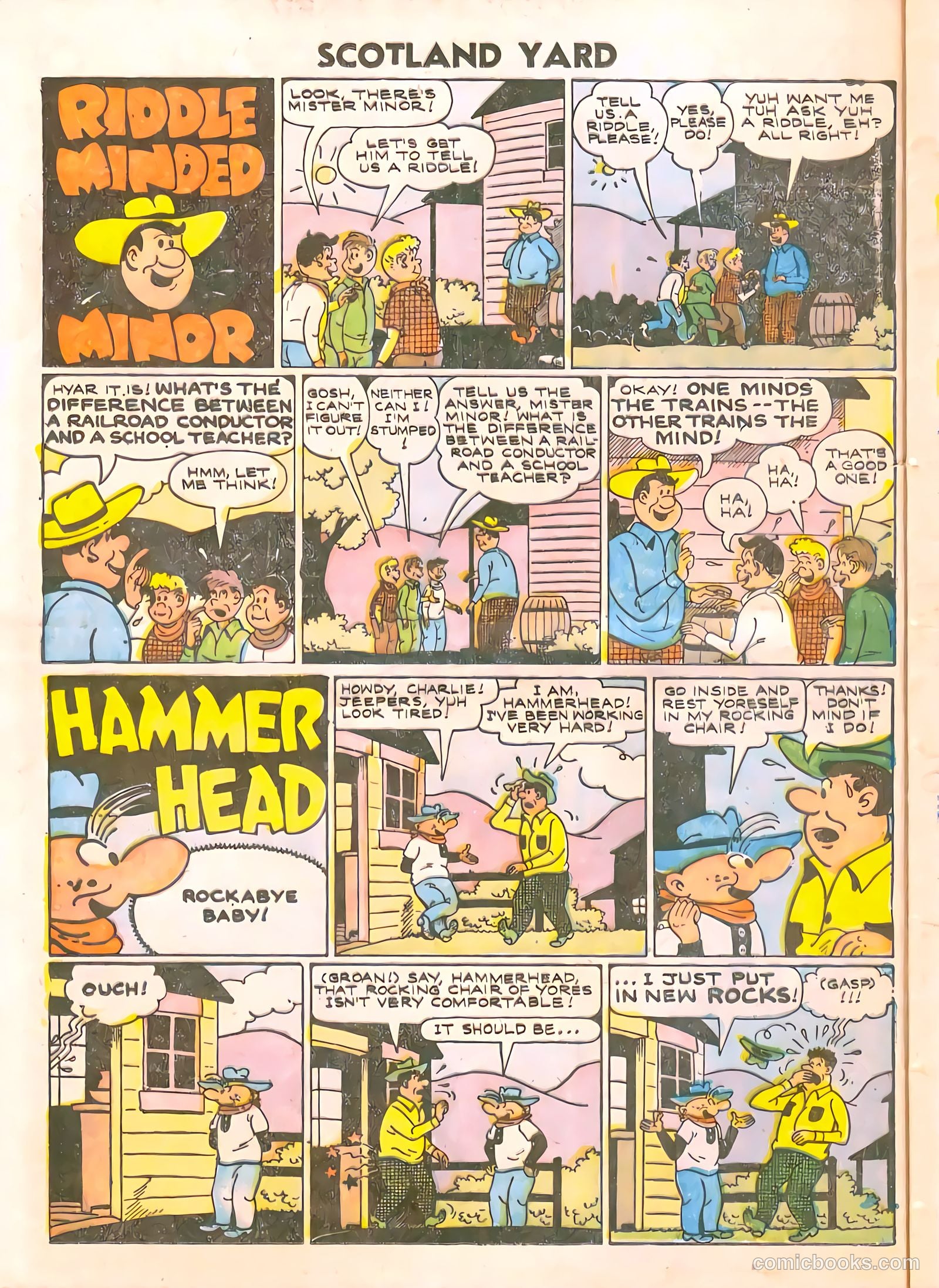 Scotland Yard #4 (1956) — page 12 of 36
