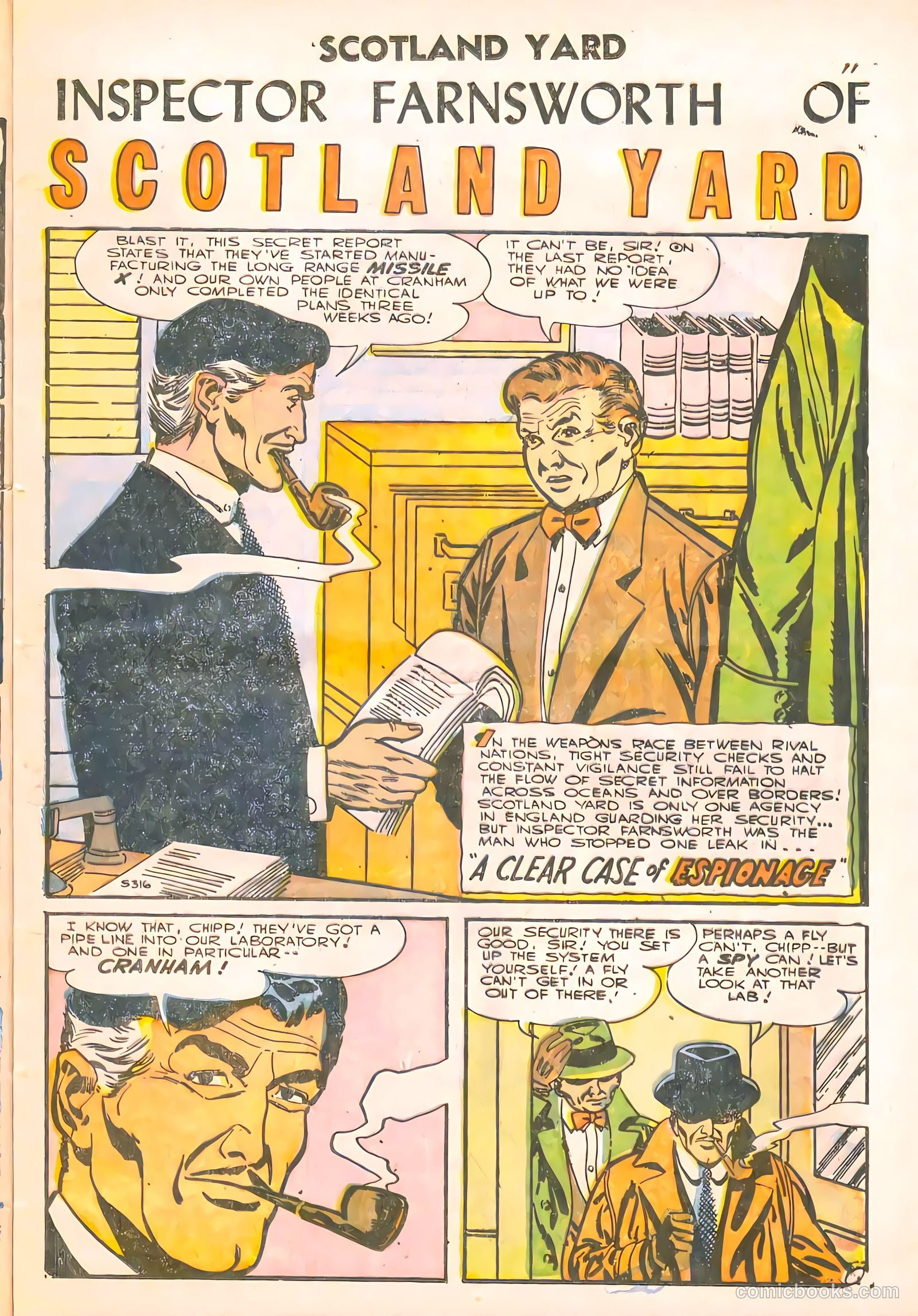 Scotland Yard #4 (1956) — page 13 of 36