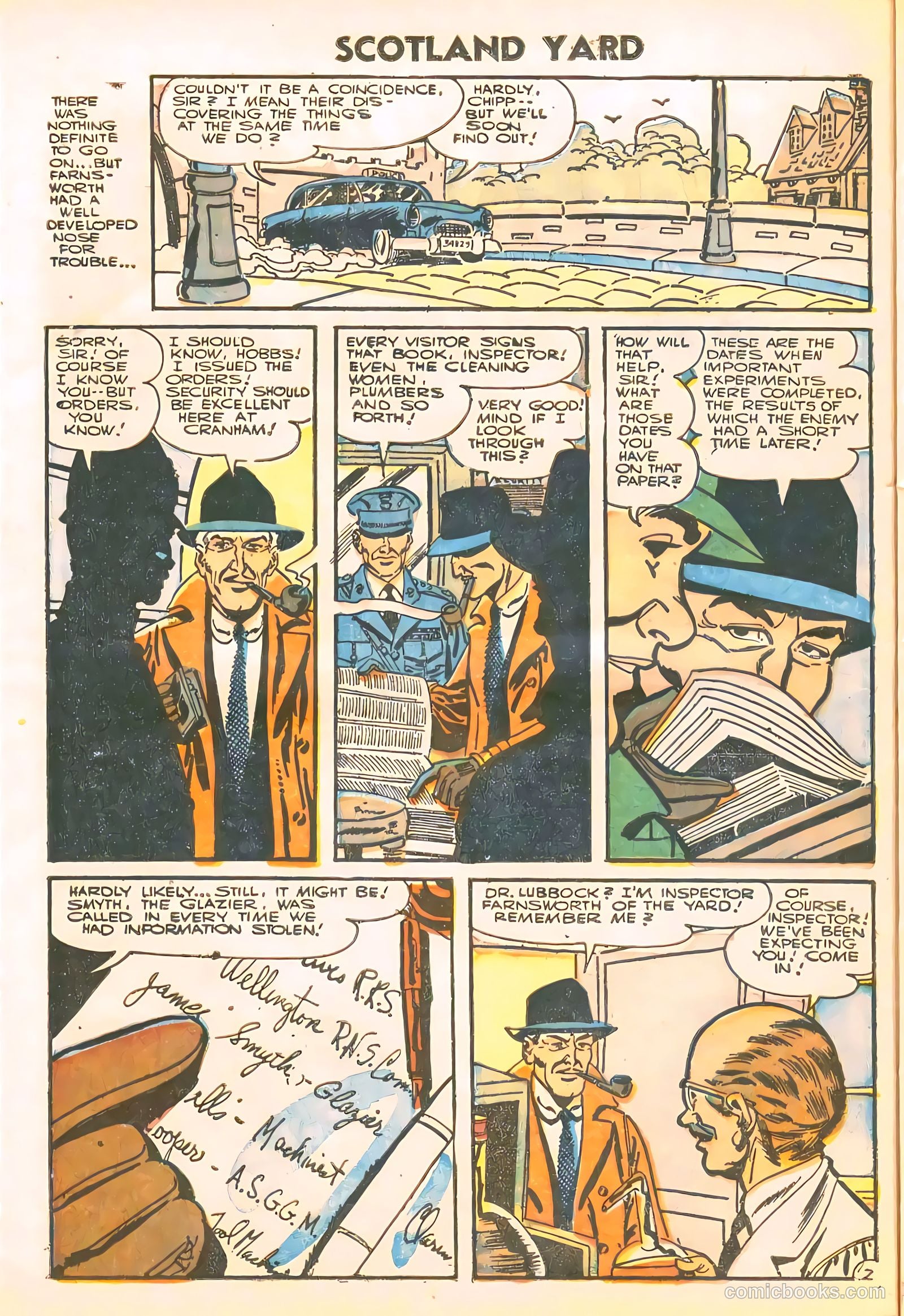 Scotland Yard #4 (1956) — page 14 of 36
