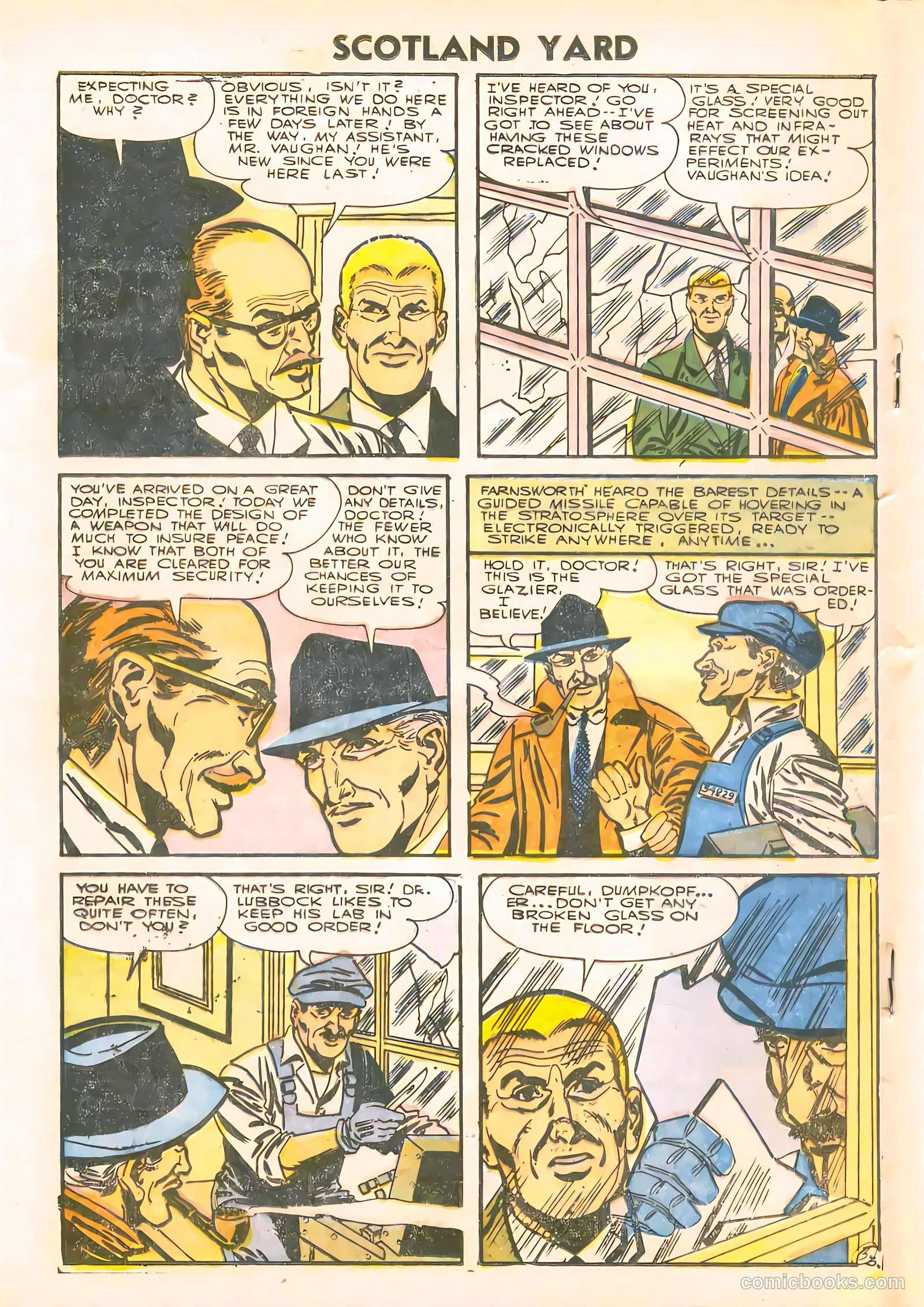 Scotland Yard #4 (1956) — page 16 of 36