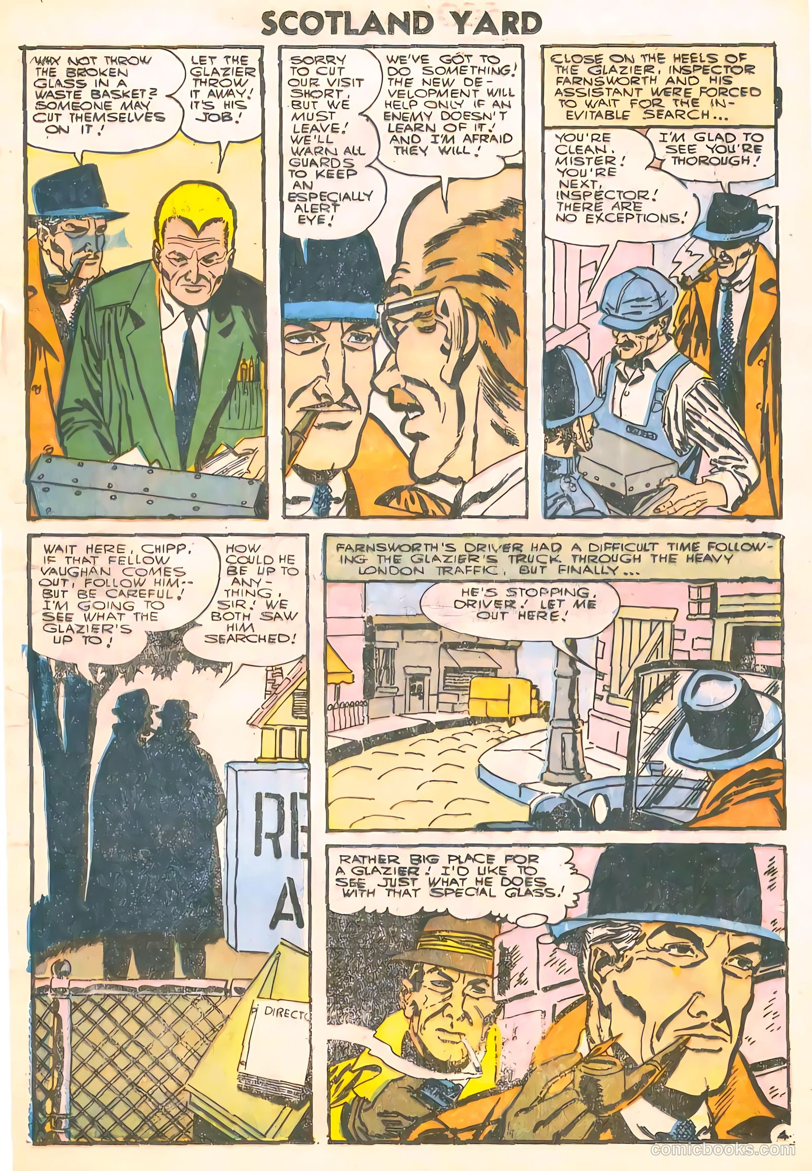 Scotland Yard #4 (1956) — page 17 of 36