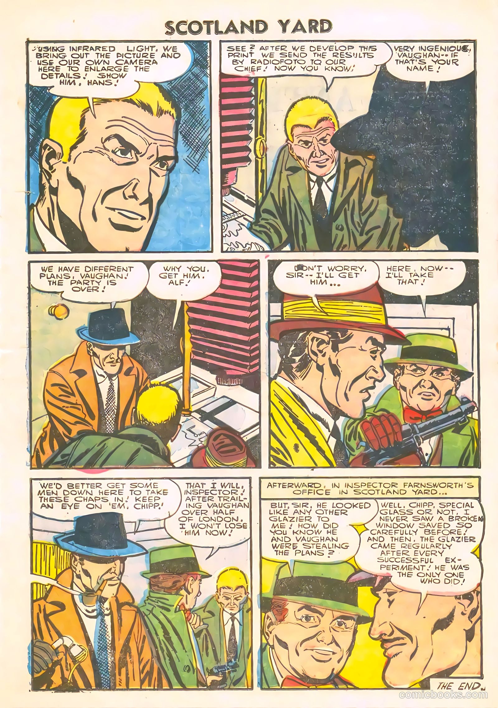 Scotland Yard #4 (1956) — page 19 of 36
