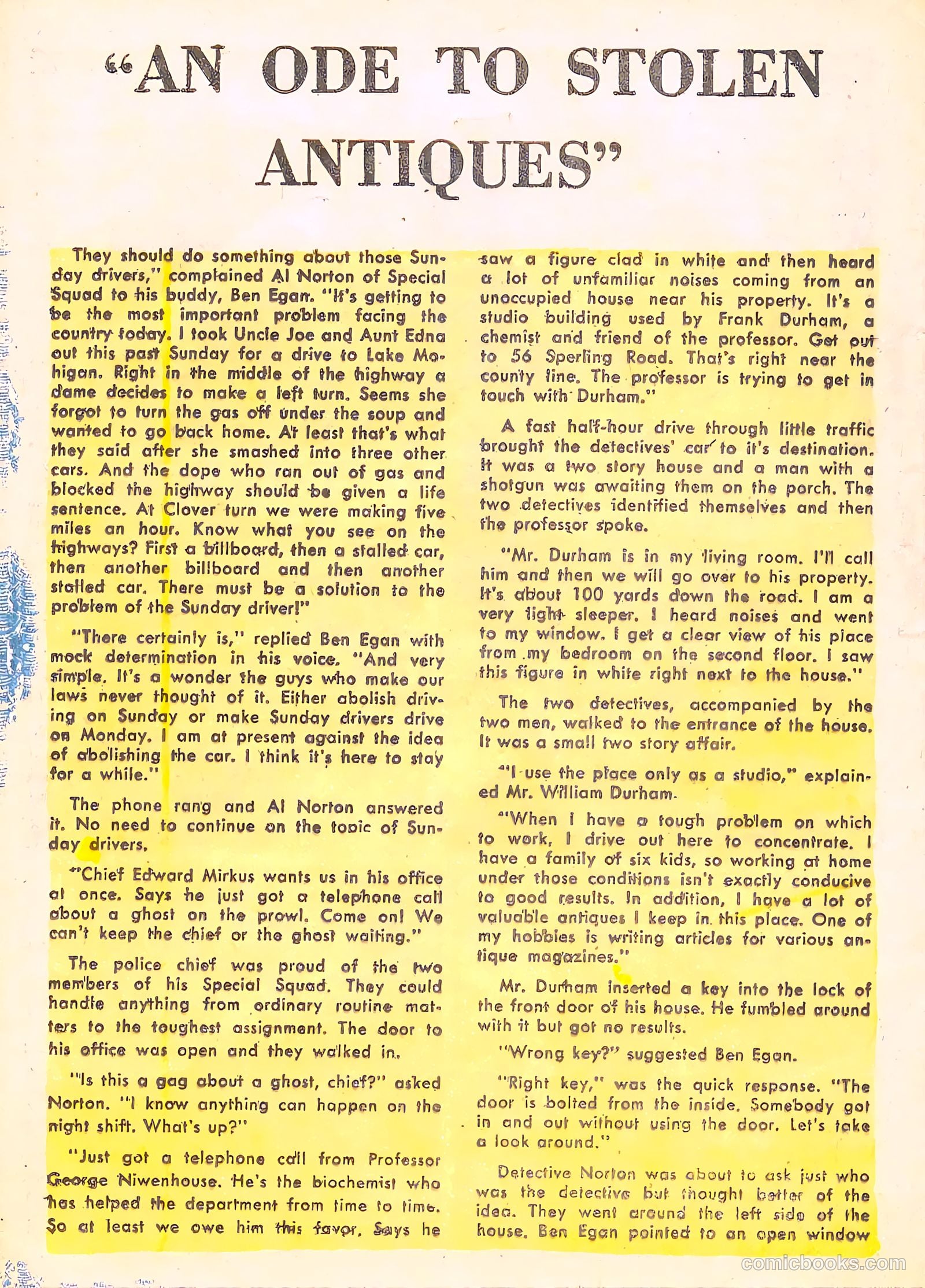 Scotland Yard #4 (1956) — page 20 of 36