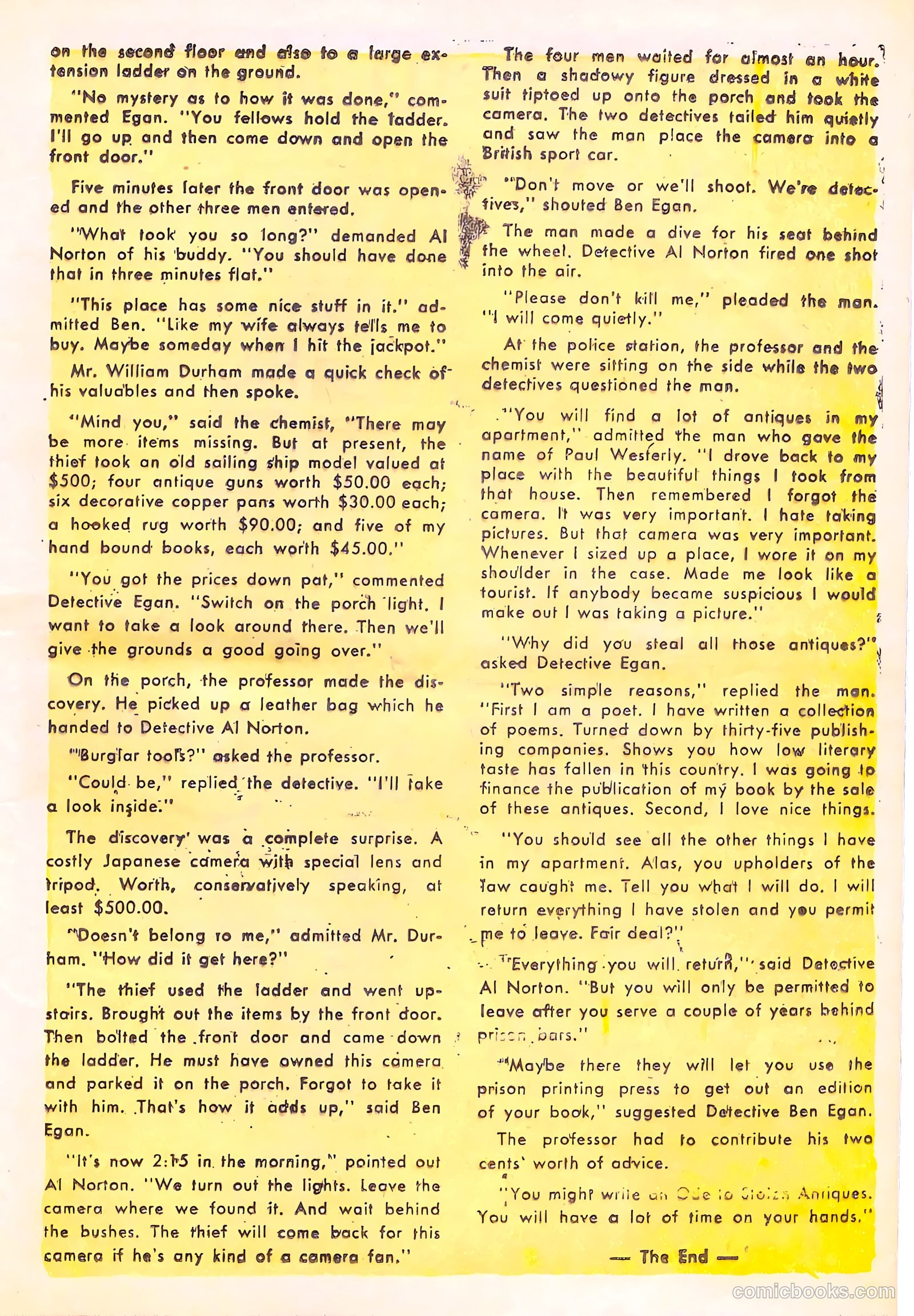 Scotland Yard #4 (1956) — page 21 of 36