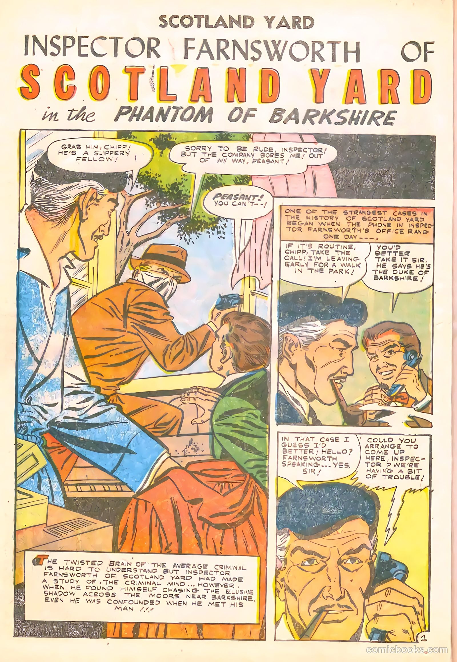 Scotland Yard #4 (1956) — page 24 of 36