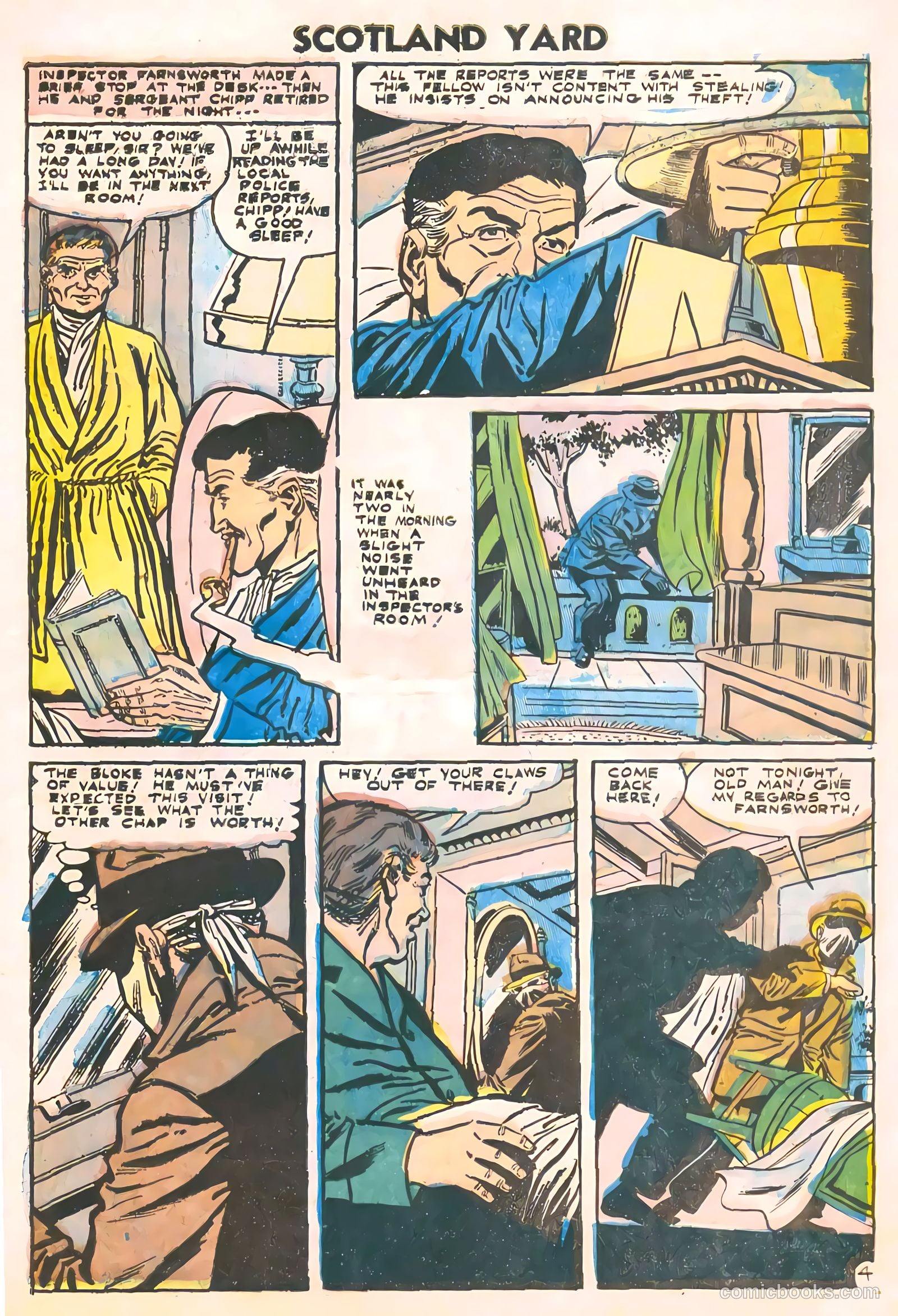 Scotland Yard #4 (1956) — page 27 of 36